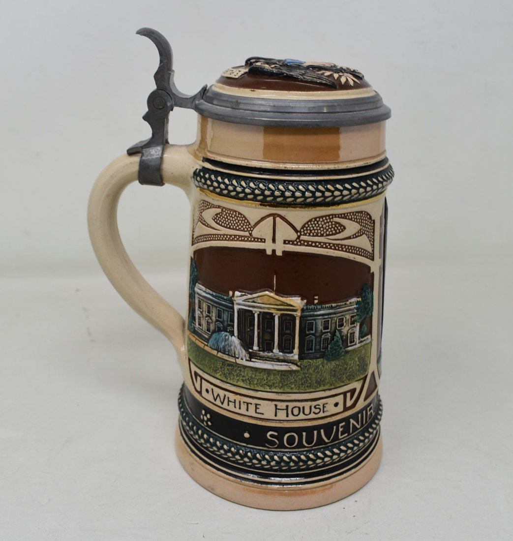 1/2 Liter Pottery Souvenir Beer Stein Washington D.C, (1 of 5)