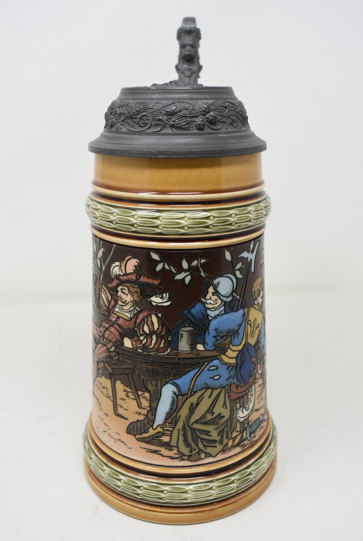 Mettlach 1/2 Liter #1527 Beer Stein (1 of 6)