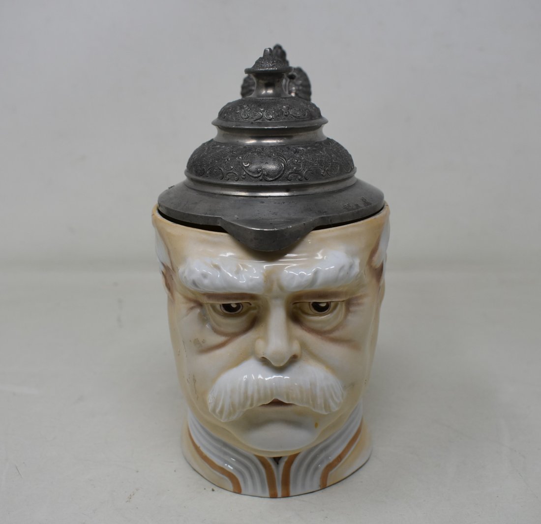 Musterschutz 1/2 Liter Bismark Character Beer Stein (1 of 6)