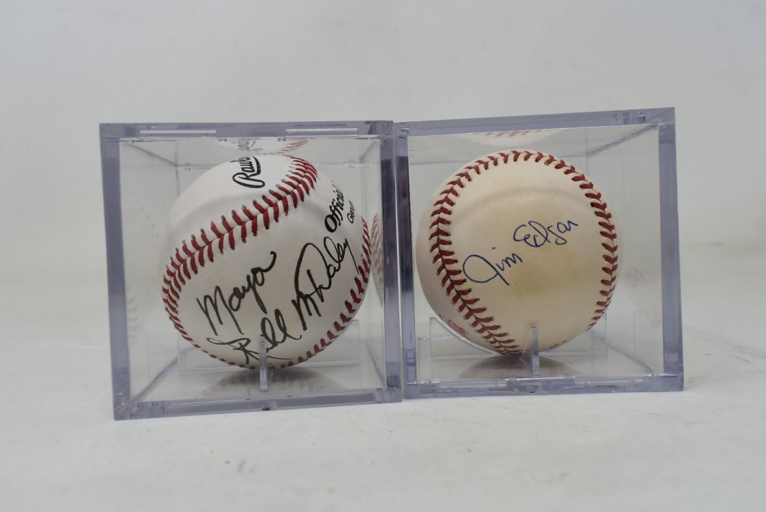 2 Signed Baseballs Chicago (1 of 2)