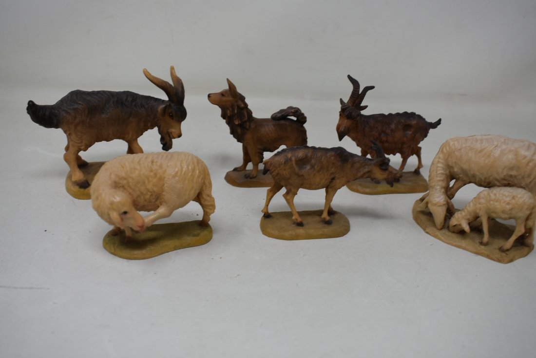 Lot of 6 Anri Carved Animal Figures (1 of 4)