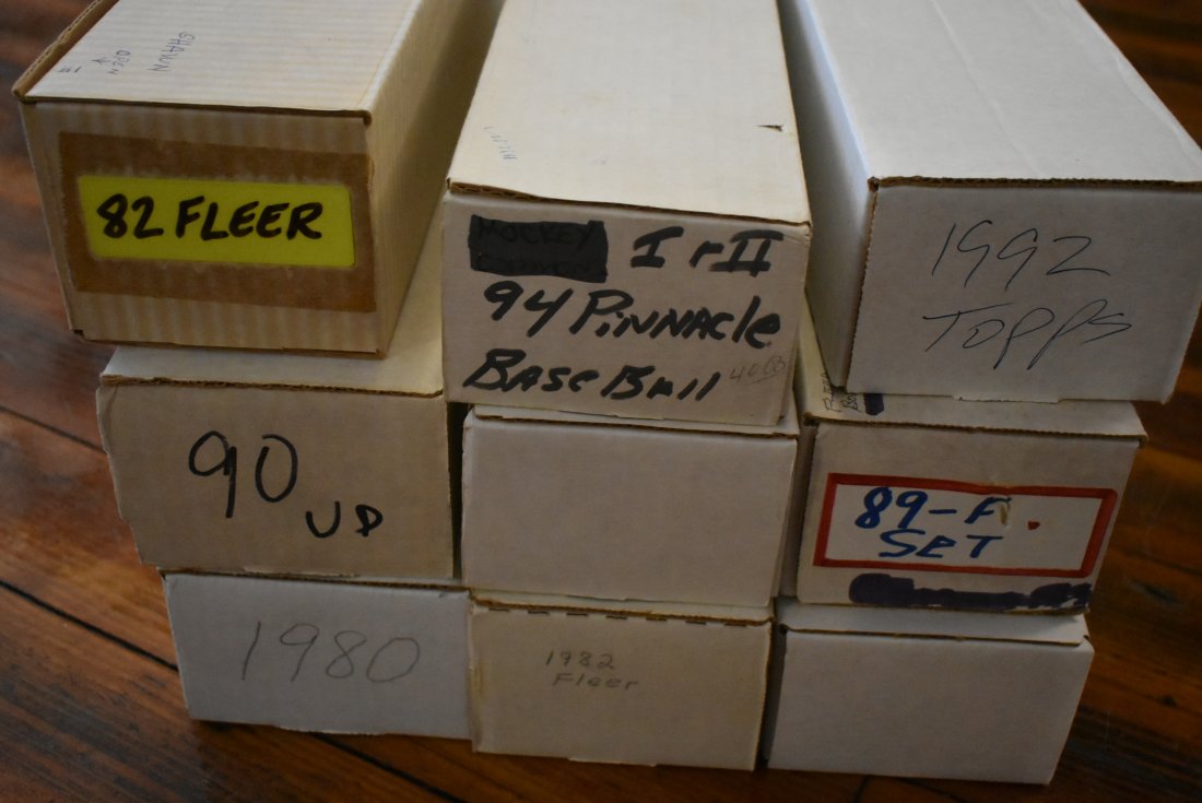 Large Lot of Unsearched Sports Cards: A Lot of Unsearched Mixed Sports Cards. As shown