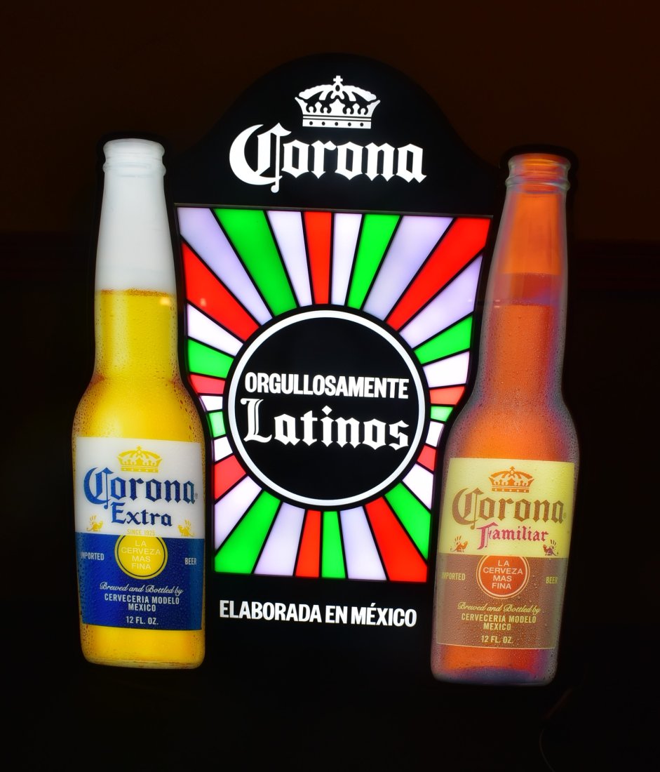 Corona Latinos  Beer LED Light/Sign (1 of 6)