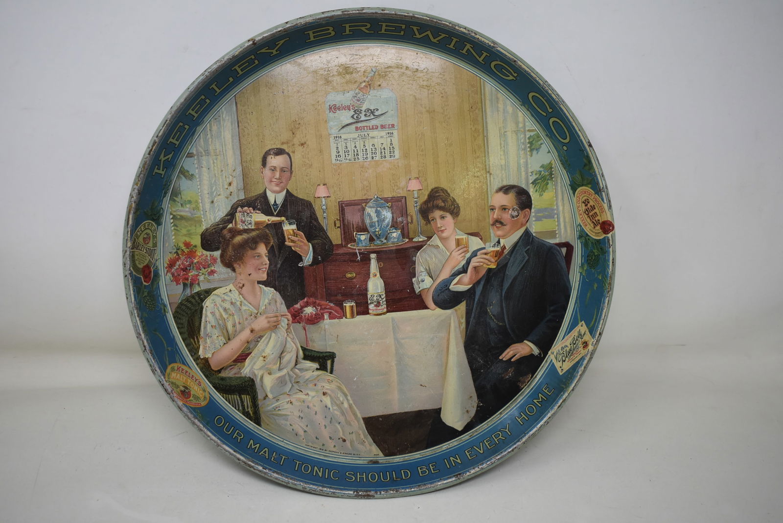 Pre-Pro Keeley Brewing Company Beer Tray 12" (1 of 5)