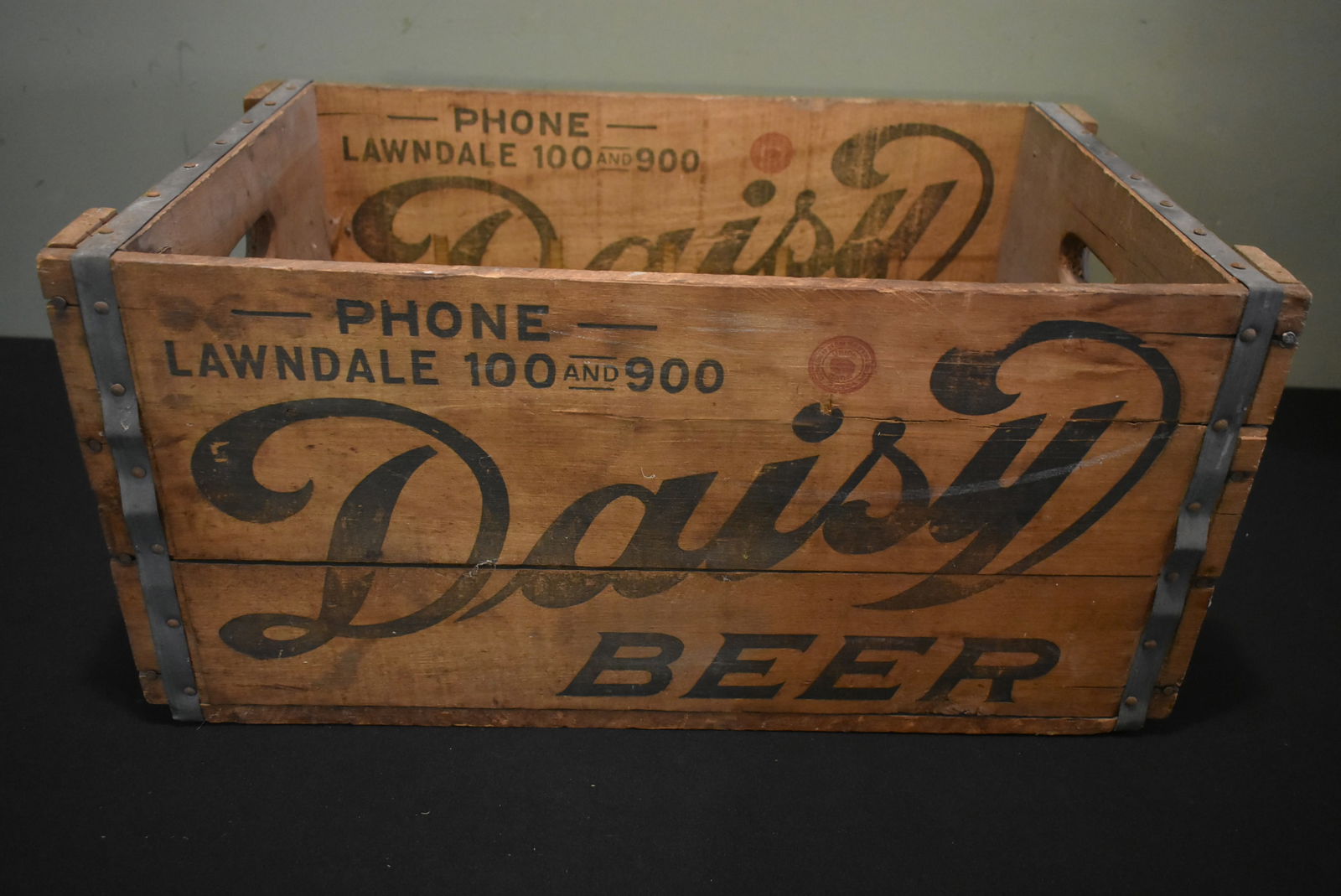 RARE Daisy Beer Pre-Pro Wood Crate Garden City Brewery Chicago (1 of 6)