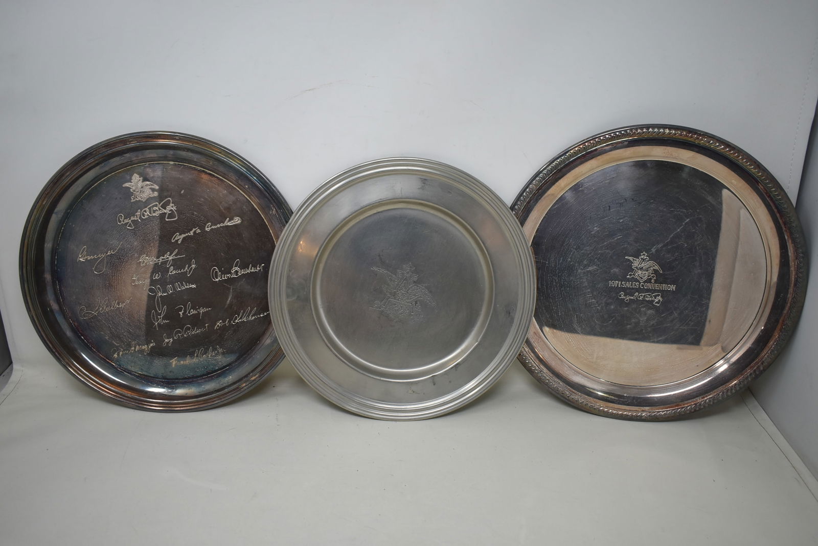 3 Anheuser Busch Metal Trays (1 of 5)