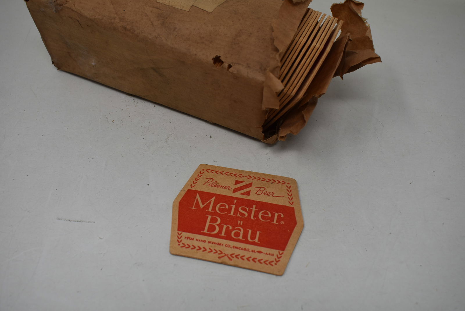 Group of Vintage Meister Brau Beer Bar Coasters (1 of 3)