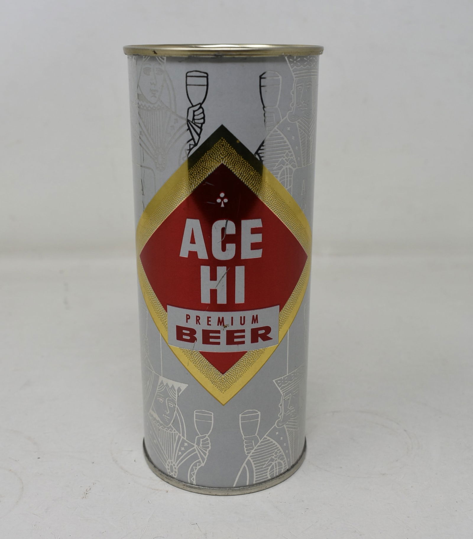 Ace High Beer  16 Ounce Half Quart Flat Top Beer Can Air Sealed USBC 224-4 (1 of 4)