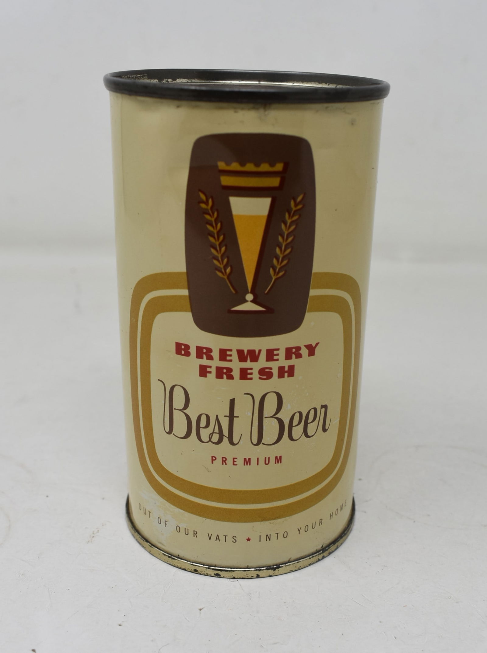 Best Beer Flat Top SS Beer Can USBC 36-24 Michigan Tax stamp (1 of 5)