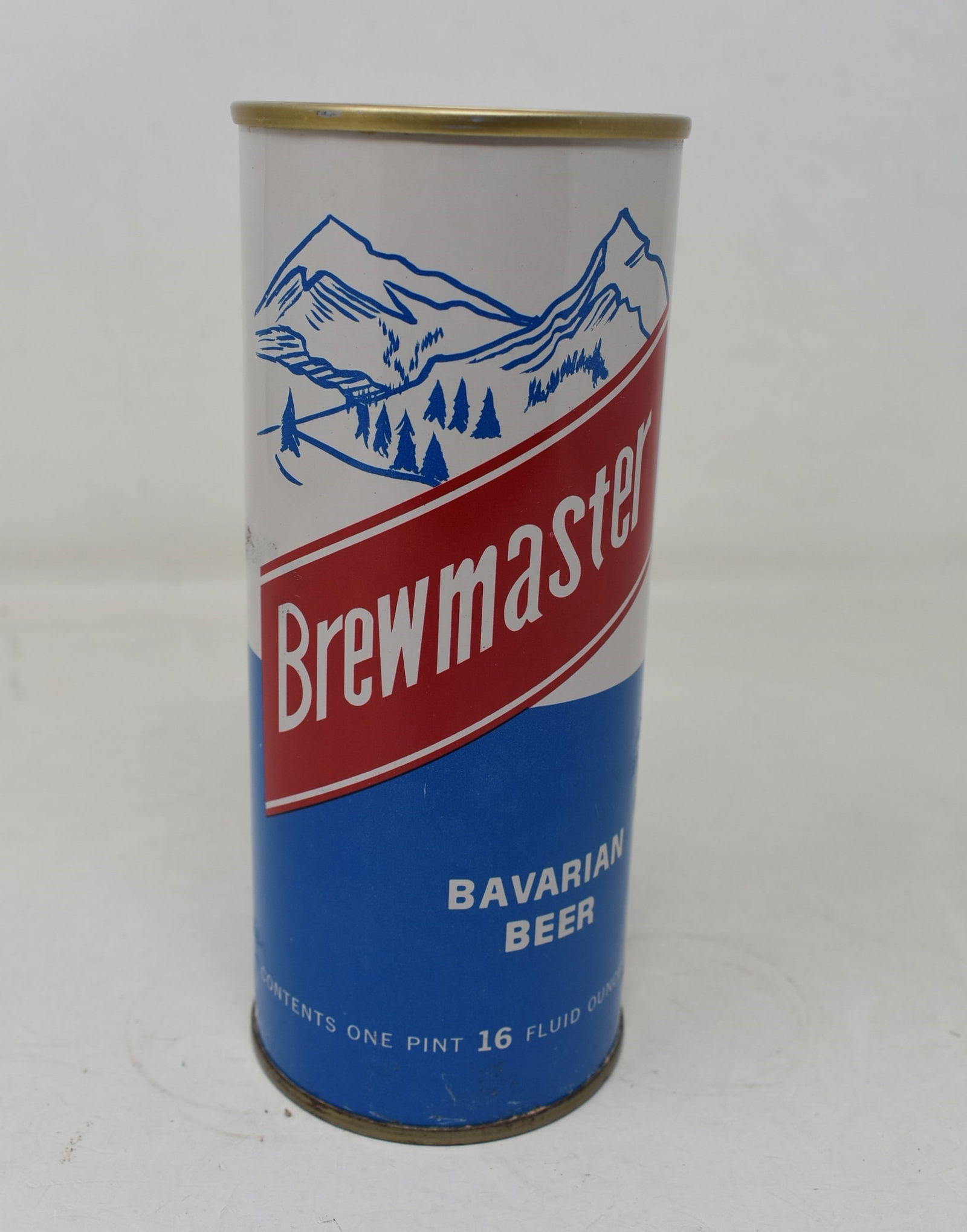 Brewmaster Bavarian Beer 16 oz Half Quart SS Pull Tab Can USBC 142-8 (1 of 5)