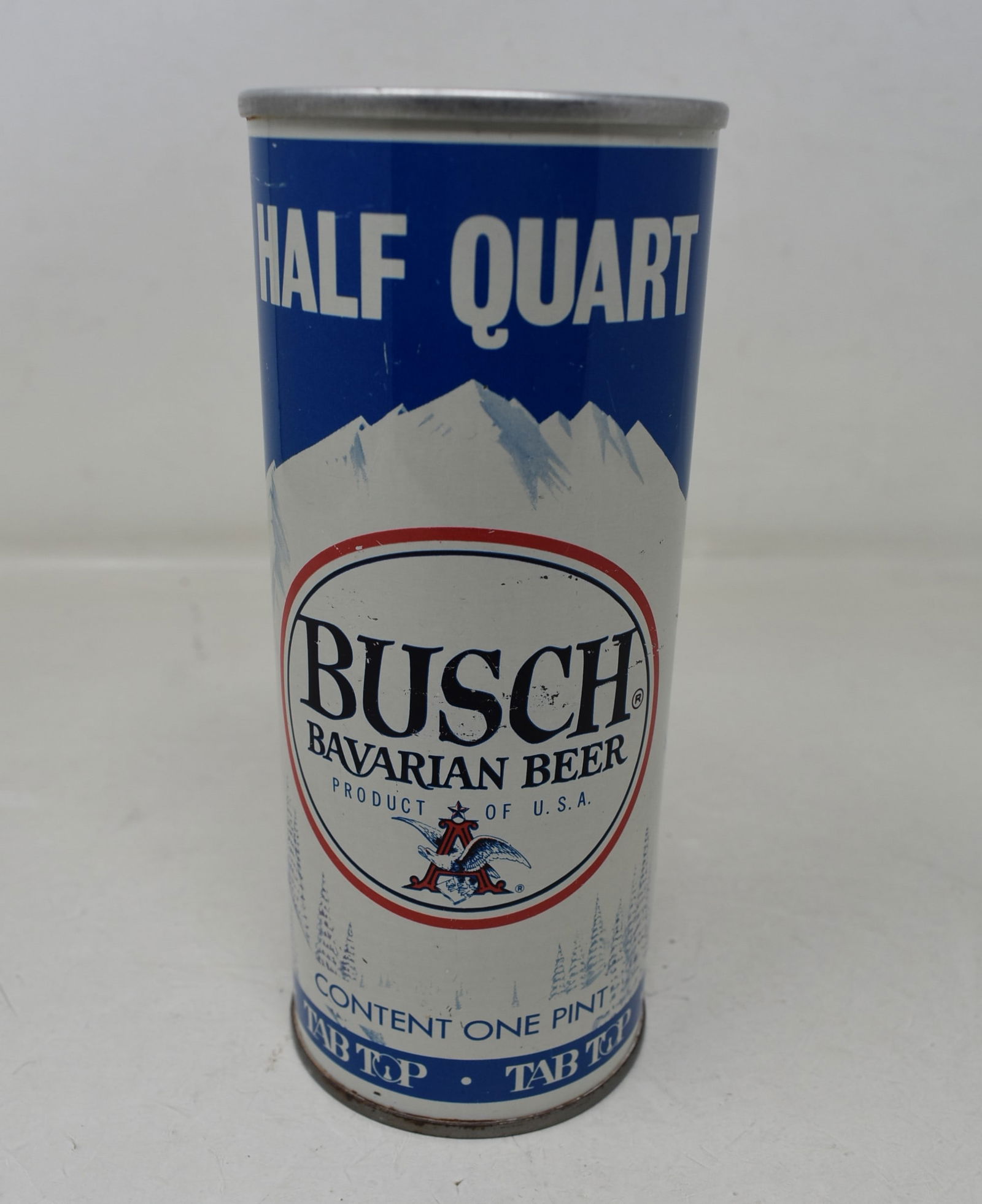 Busch Bavarian Beer 16 oz Half Quart SS Tab Top Can (1 of 5)