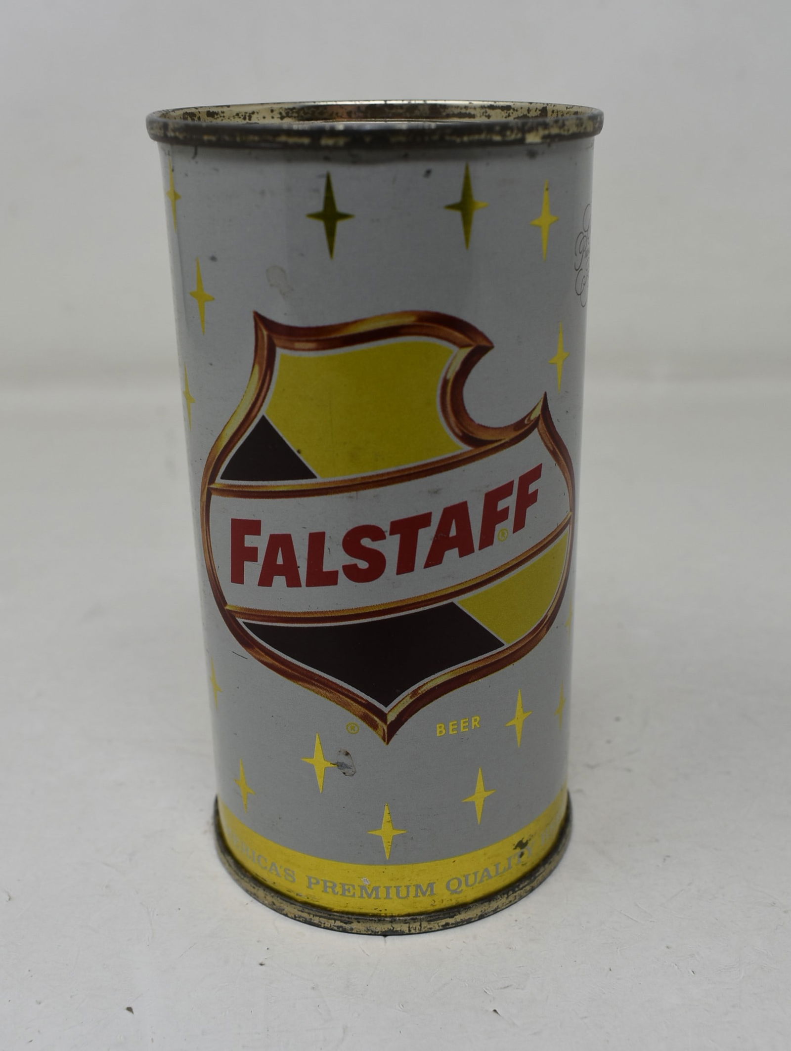 Falstaff 12oz Flat Top Straight Seam Beer Can (1 of 6)