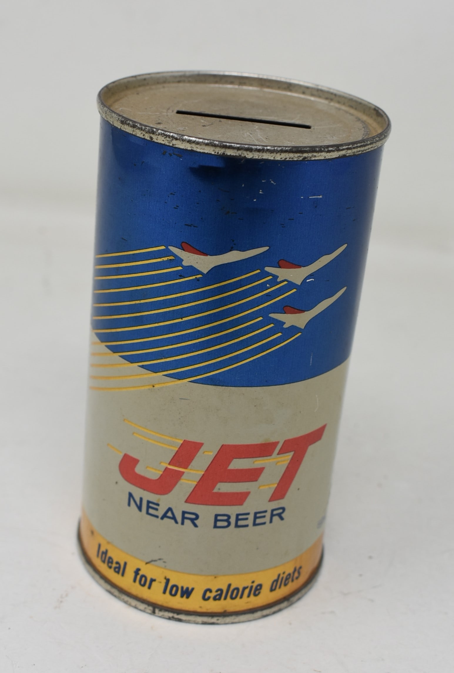 Jet Near Beer Flat Top SS Can Bank (1 of 5)