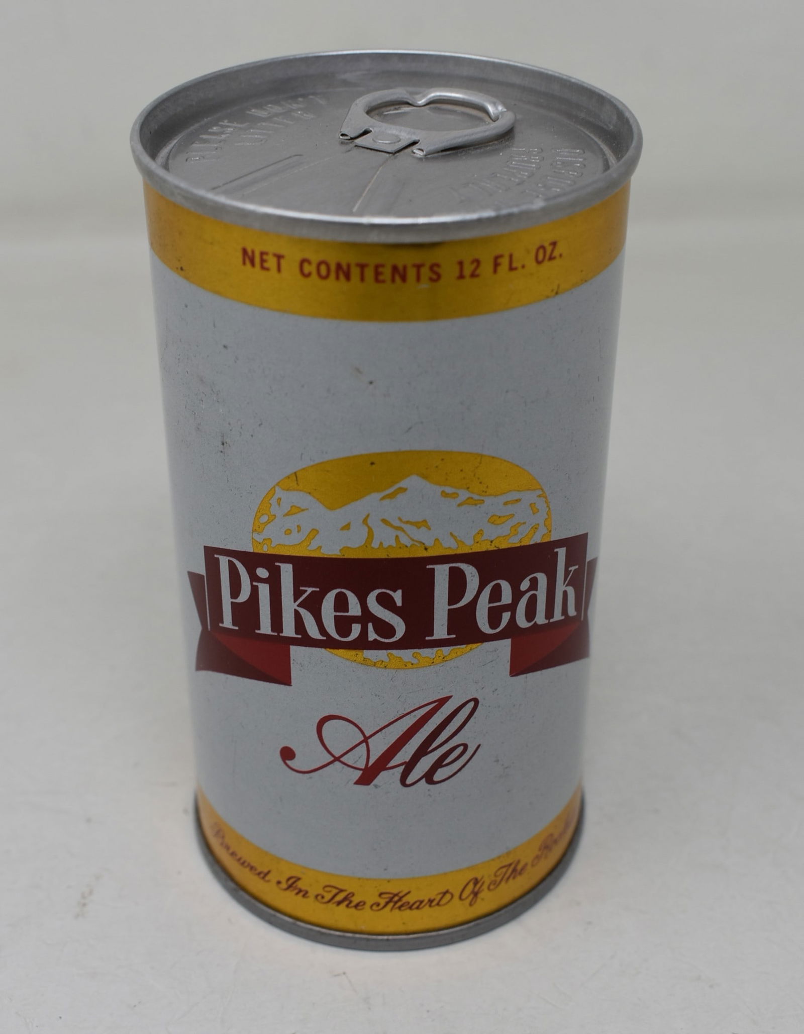 Pikes Peak Ale Straight Seam Pull Tab Beer Can (1 of 6)