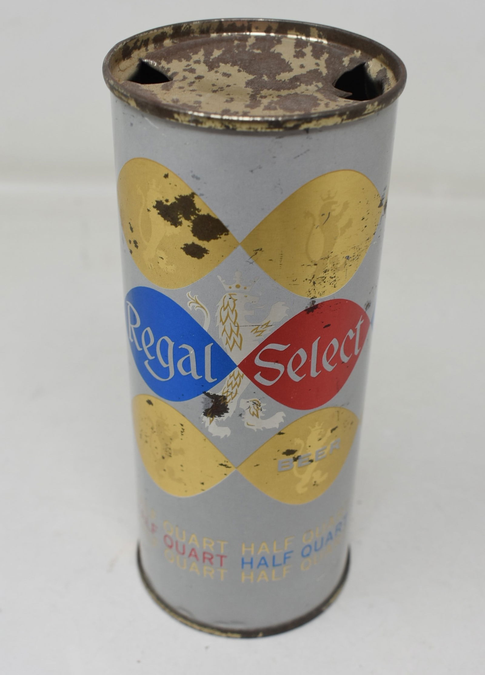 Regal Select Beer Half Quart SS Flat Top Can (1 of 5)