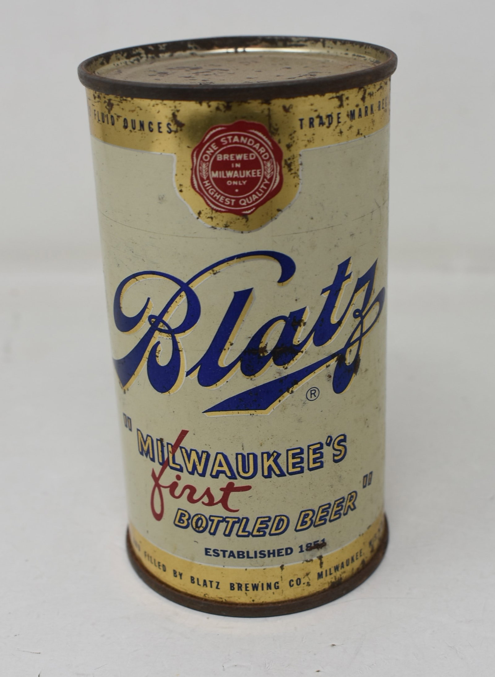 Blatz Beer Flat Top SS Can Air-Sealed (1 of 5)