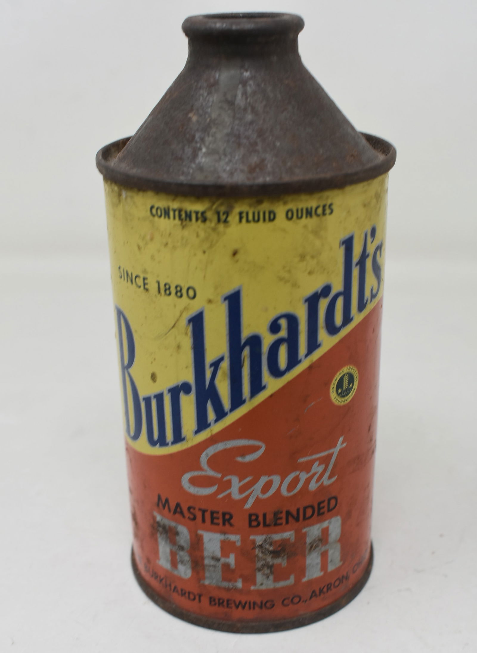 Burkhardt's Beer Cone Top Can IRTP (1 of 4)