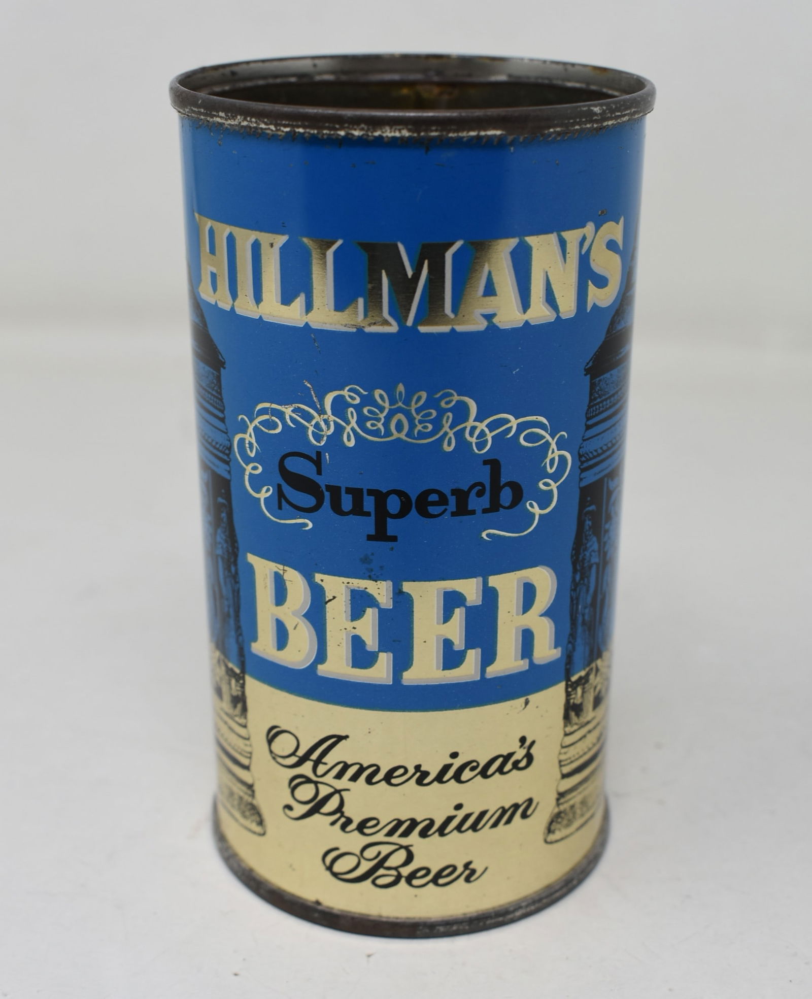 Hillman's SS Flat Top Beer Can (1 of 6)