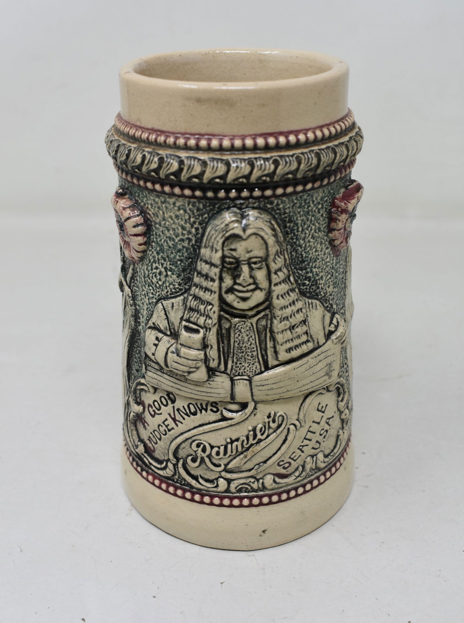 Vintage Rainier Beer Seattle Beer Stein (1 of 5)