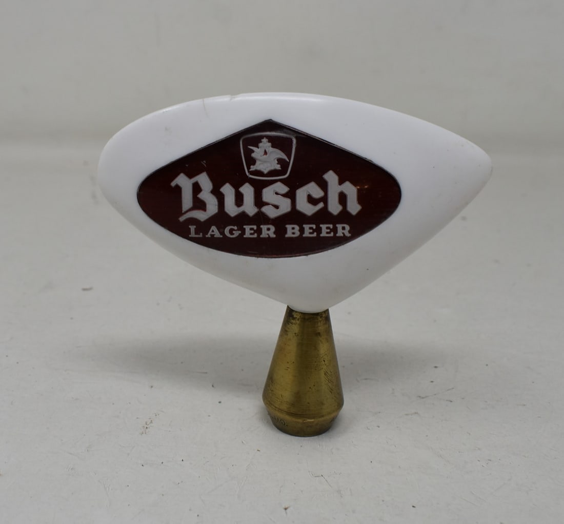 Busch Lager Beer Tap Handle Knob RARE (1 of 5)