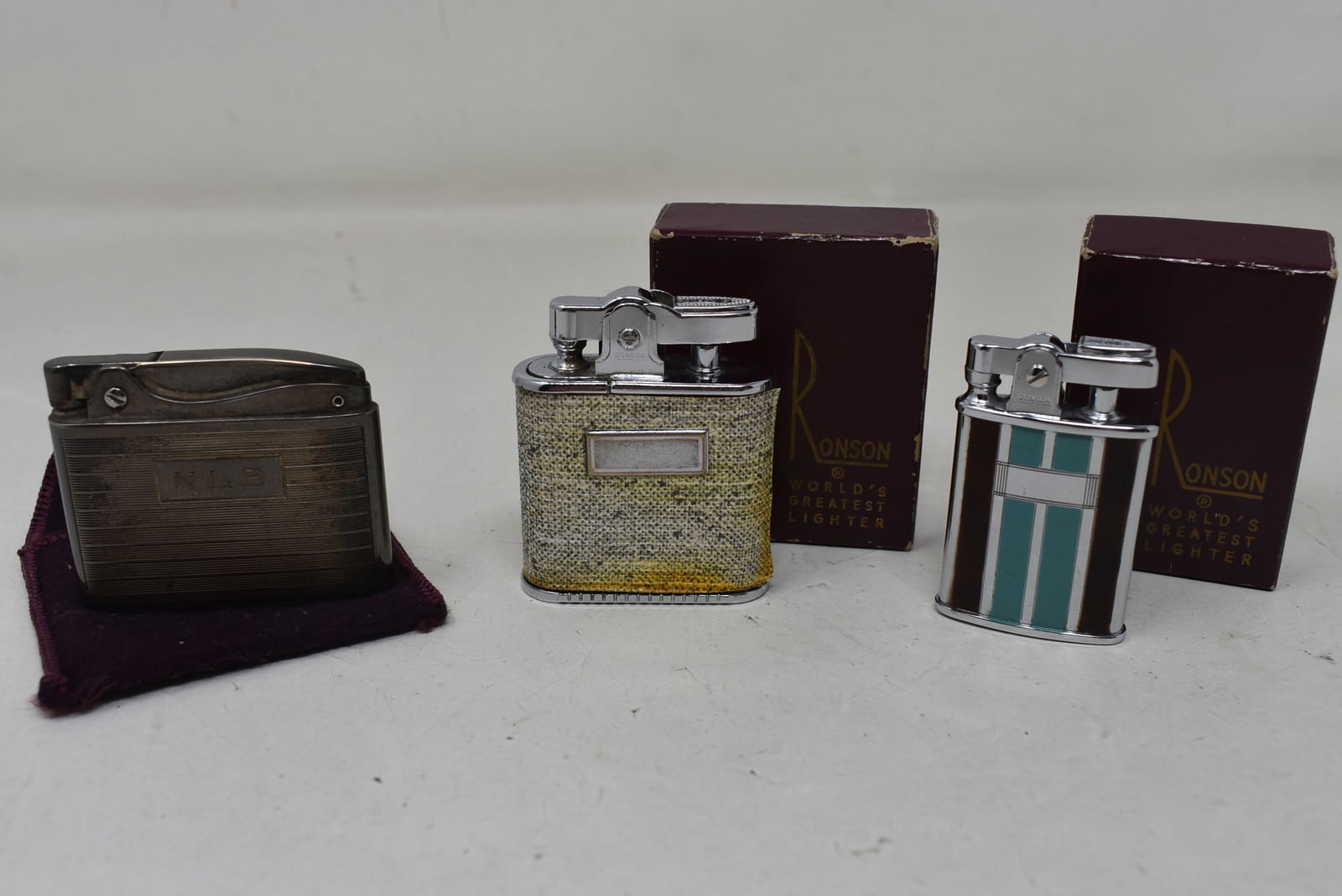 3 Vintage Ronson Lighters (1 of 3)