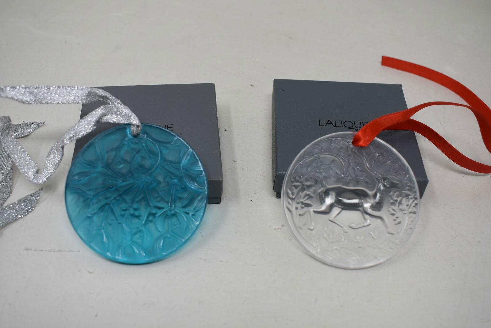 2 Lalique Noel Christmas Ornaments In Original Boxes (1 of 3)