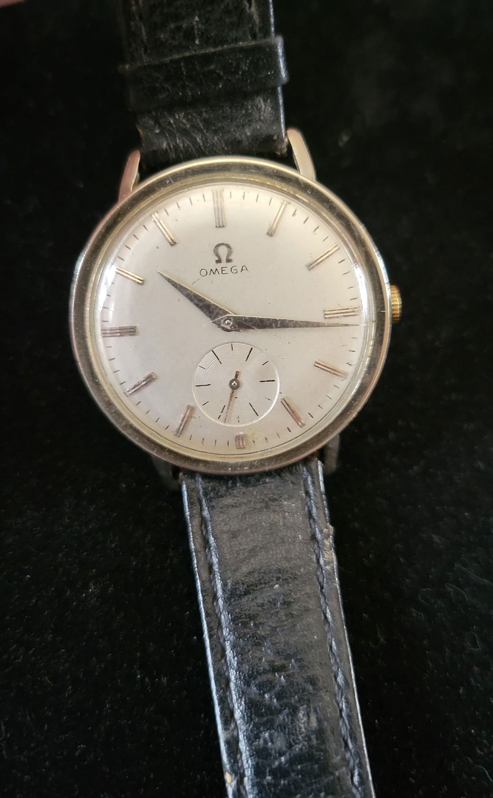 14K White Gold Men's Vintage Omega Watch (1 of 6)