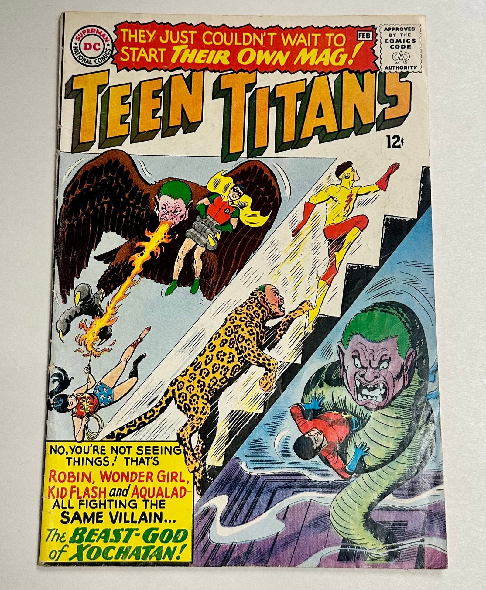 Teen Titans #1 DC 1966: Teen Titans #1 DC 1966 - please see photos for Condition and judge for yourself before bidding