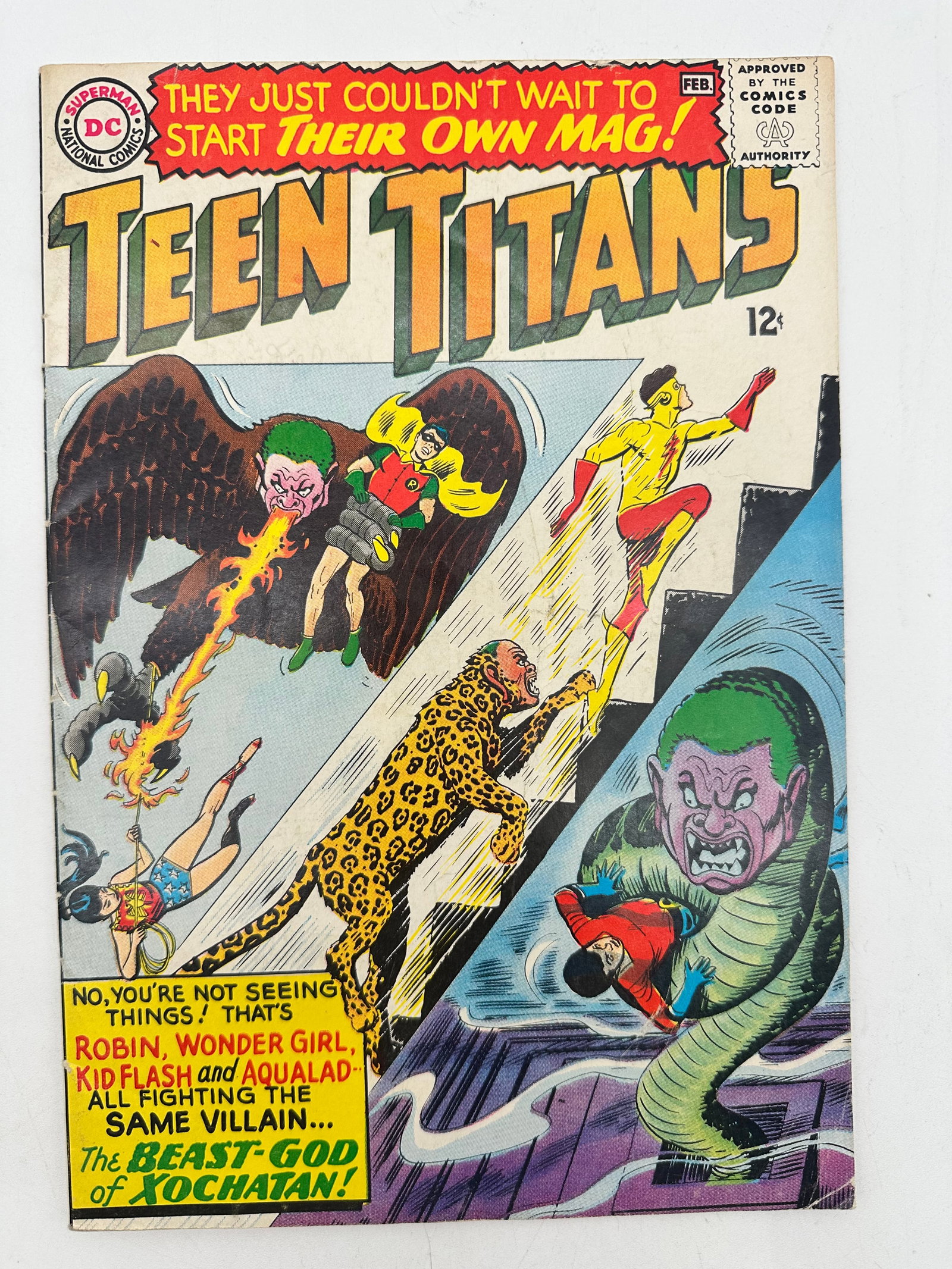 Teen Titans #1 DC 1966: Teen Titans #1 DC 1966 - please see photos for Condition and judge for yourself before bidding