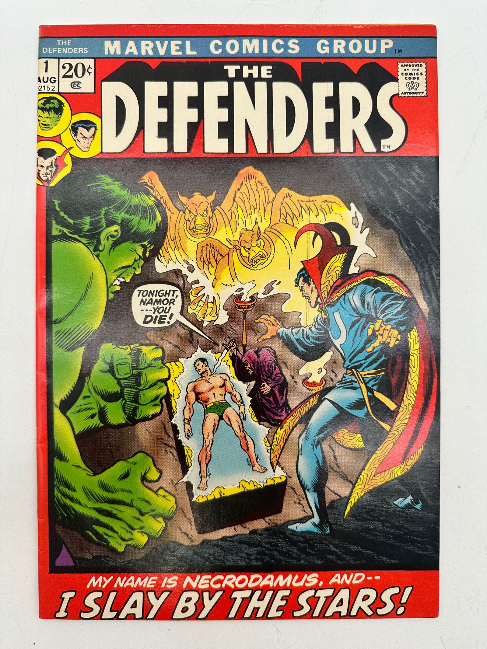 The Defenders #1 1972 1st Necrodamus (1 of 2)