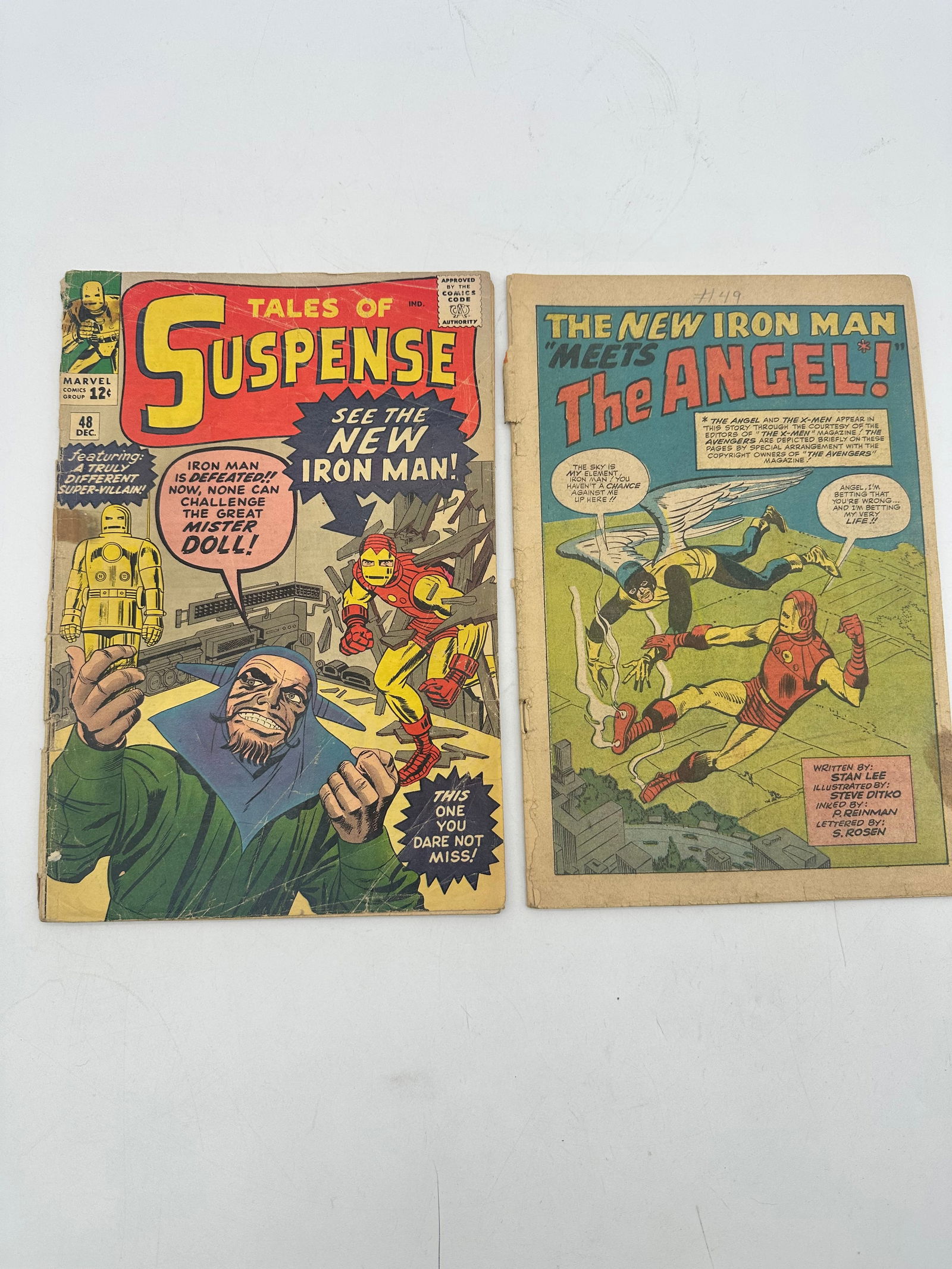 Tales of Suspense #48 1st Model II Armor & Coverless 49 (1 of 4)