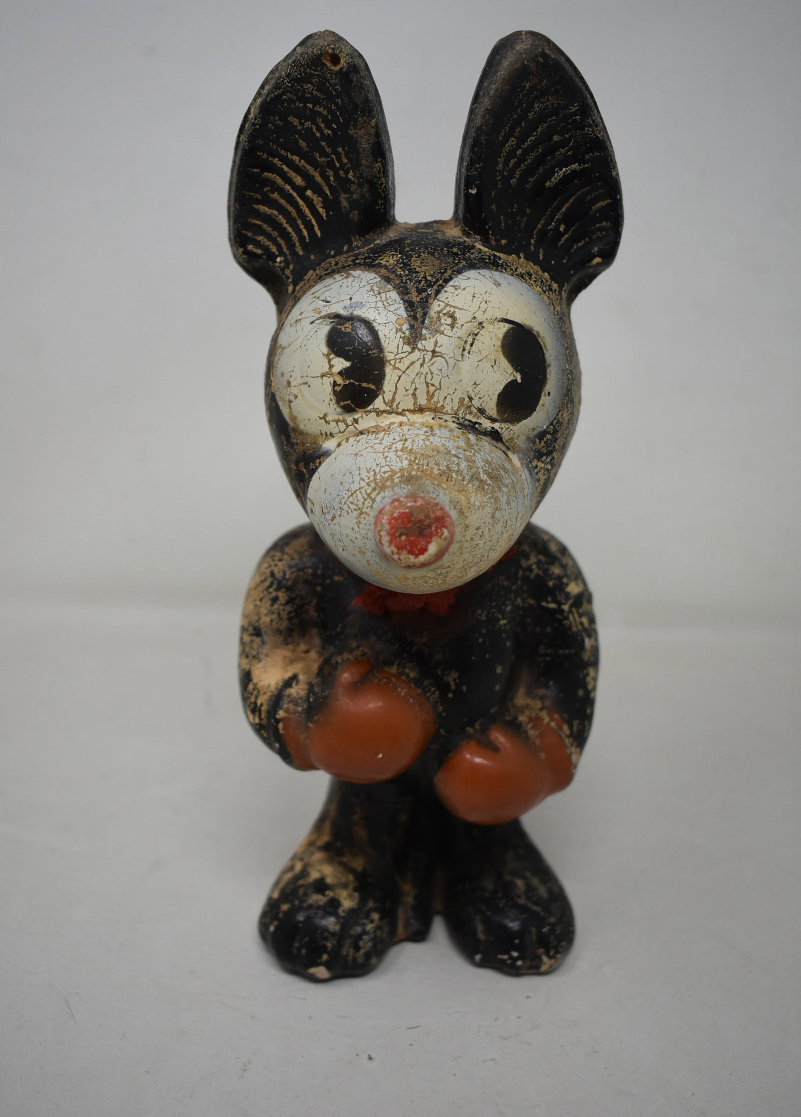 1929 Walt Disney Mickey Mouse Boxer Composition Figure Doll (1 of 5)