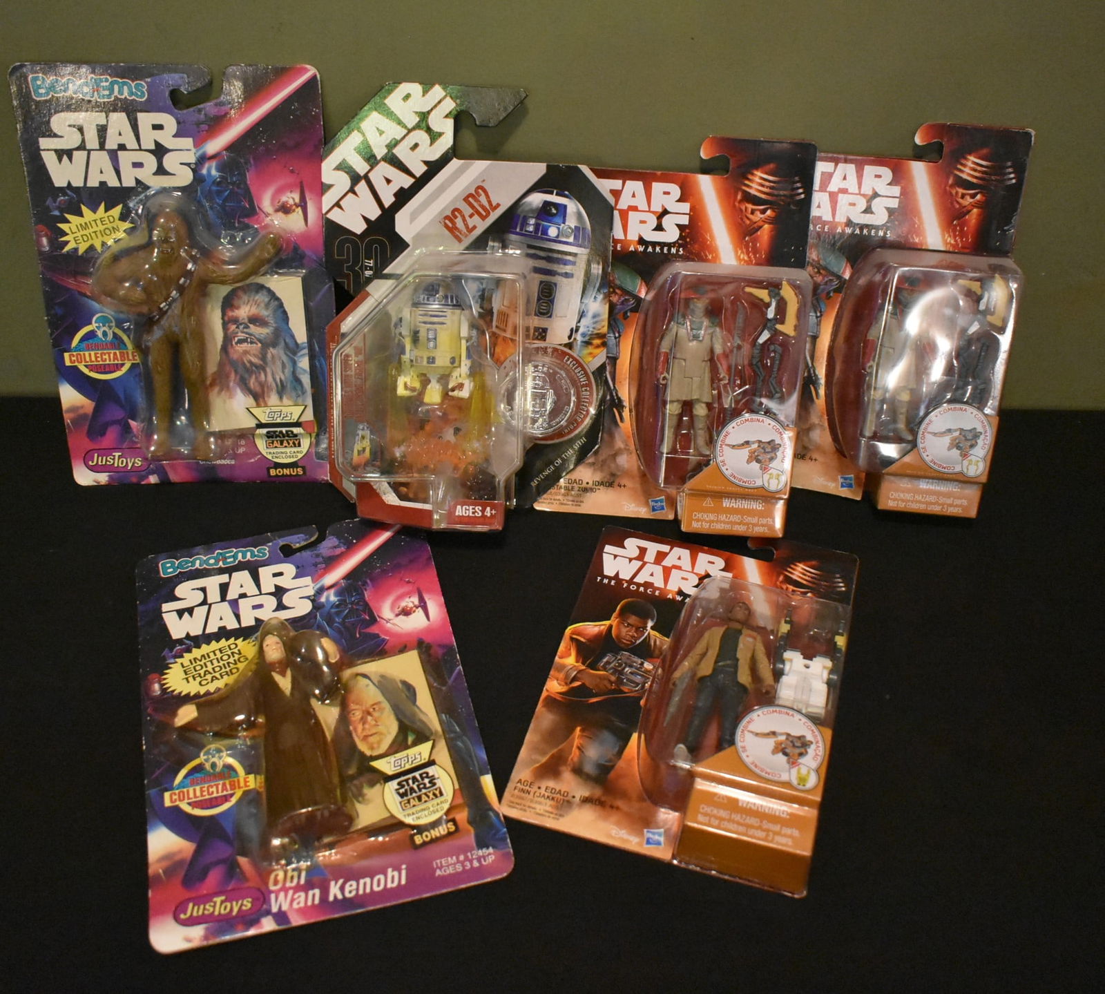 Lot of 6 Star Wars Action Figures NEW (1 of 3)