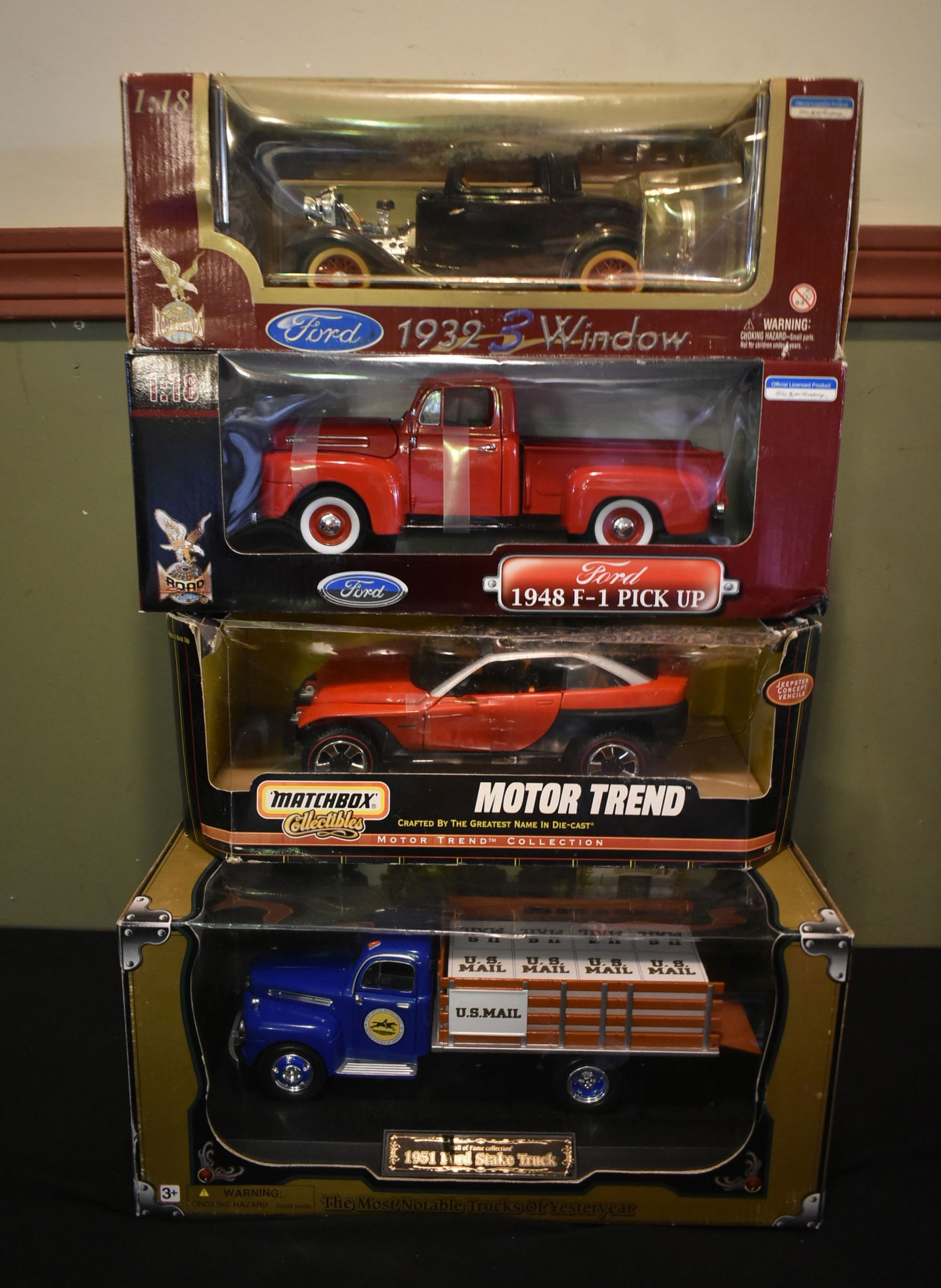 Group of 4 Model Cars, new in boxes (1 of 3)
