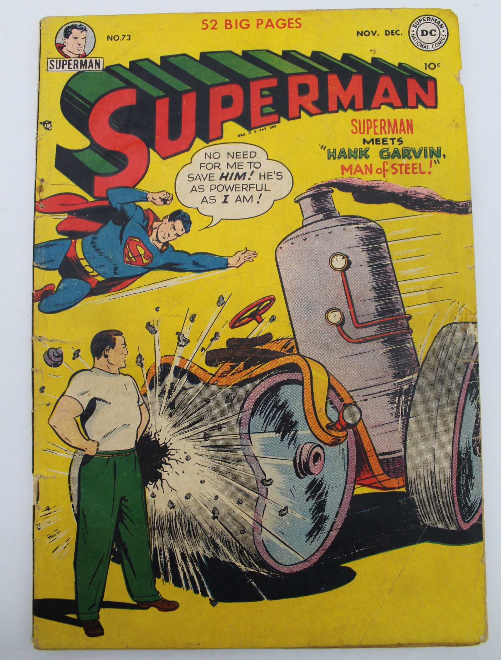 Superman 73 (1951)  Superman Meets Hank Garvin Man of Steeel (1 of 5)