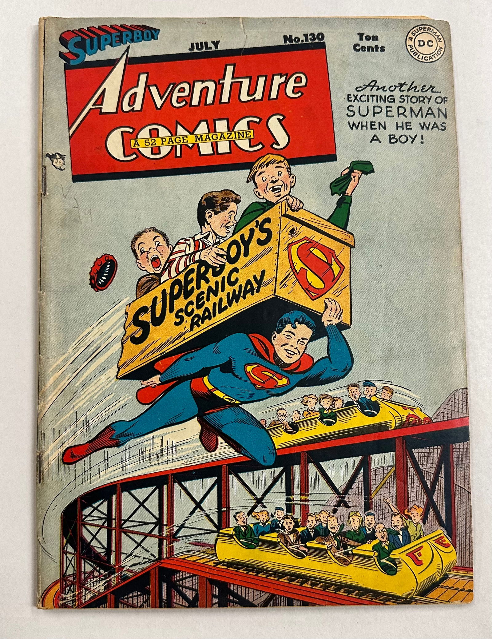 Adventure Comics 130 (1948) Superboy Story (1 of 6)