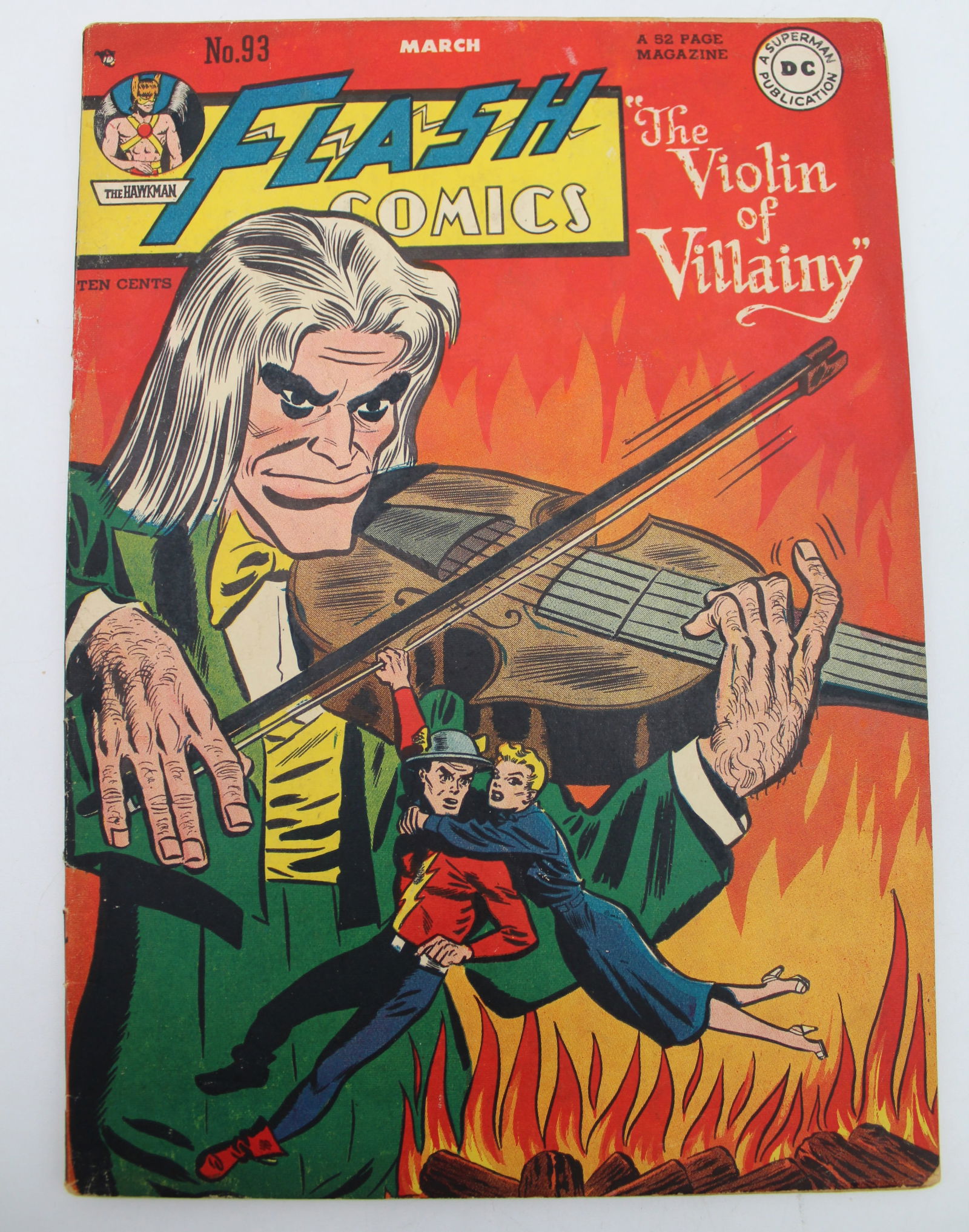 Flash Comics 93 (1948) The Violin of Villainy (1 of 4)