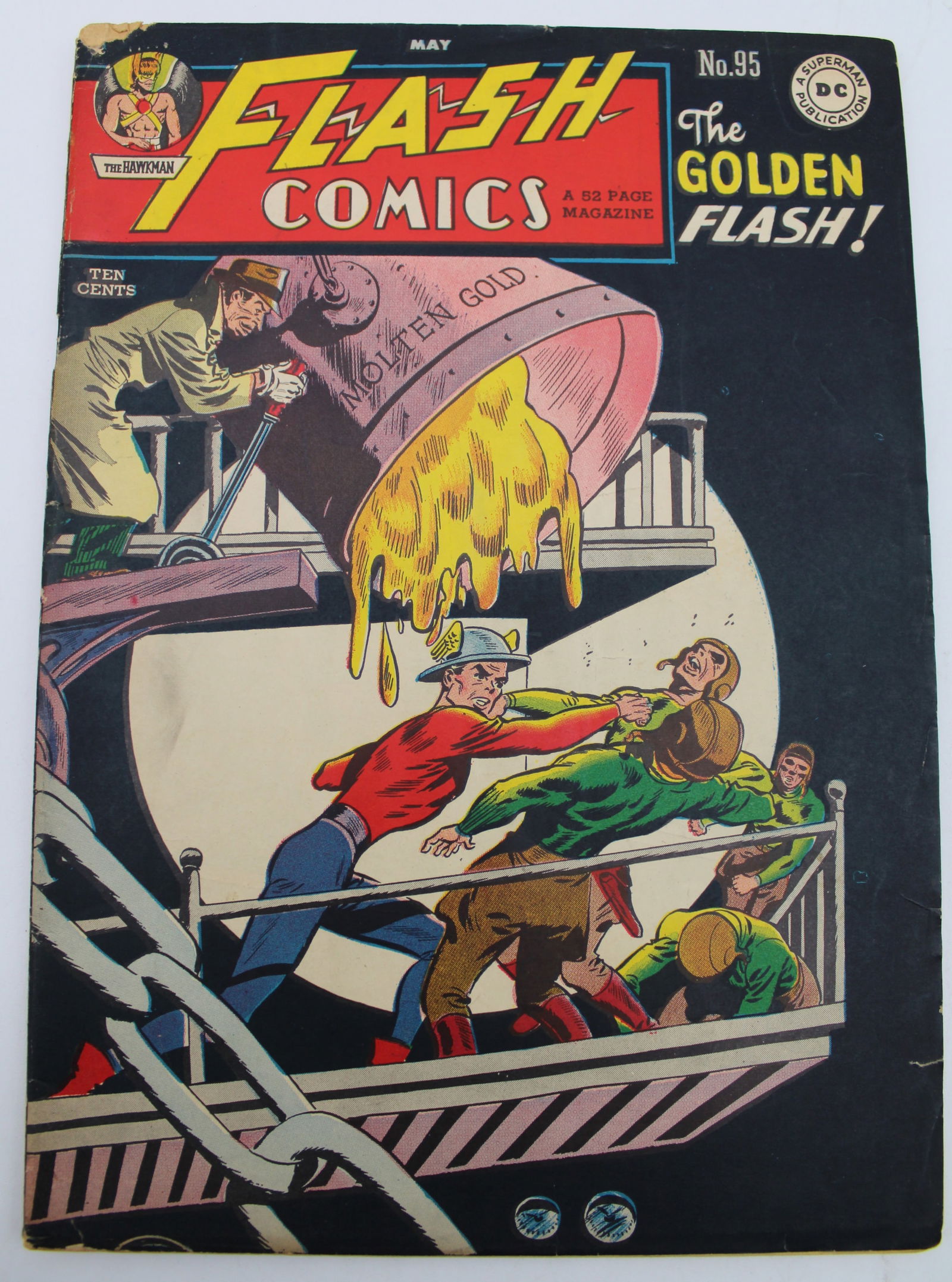 Flash Comics 95 (1948) TThe Golden Flash (1 of 3)