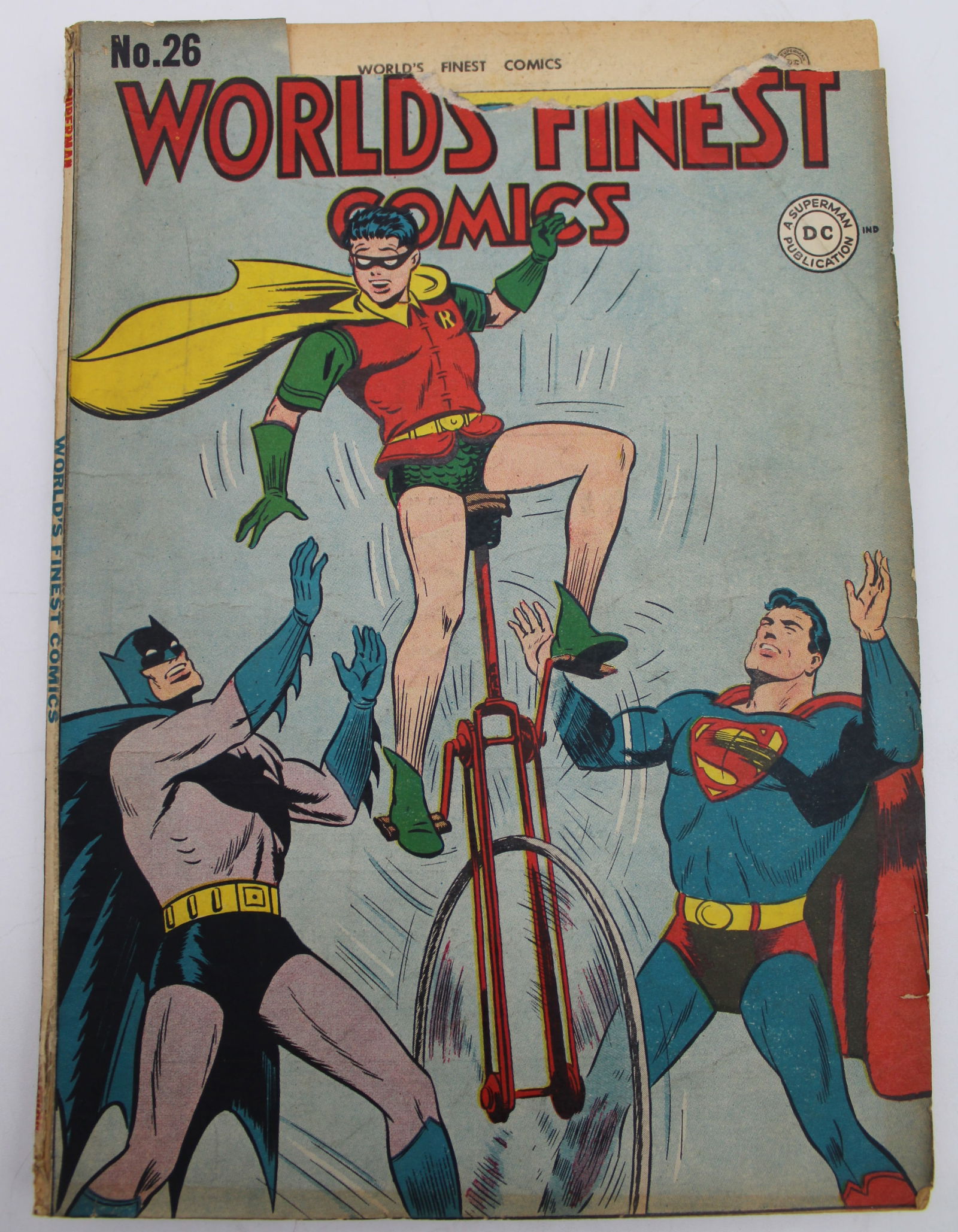 Worlds Finest Comics 26 (1946) Batman Robin Superman (1 of 4)