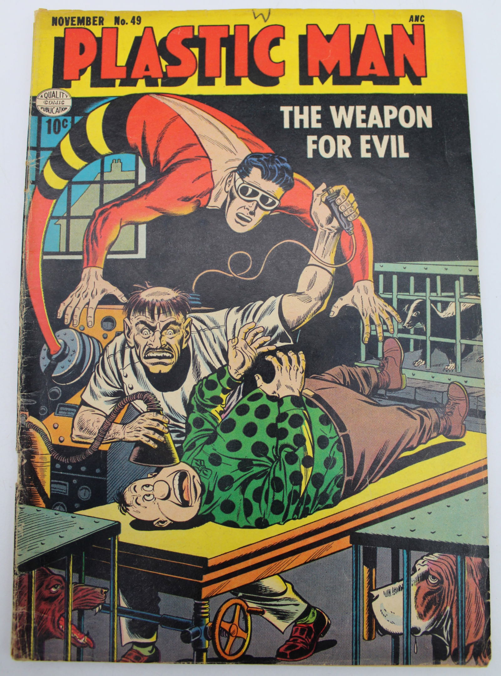 Plastic Man 49 (1954) Quality Comics "The Weapon for Evil" (1 of 6)