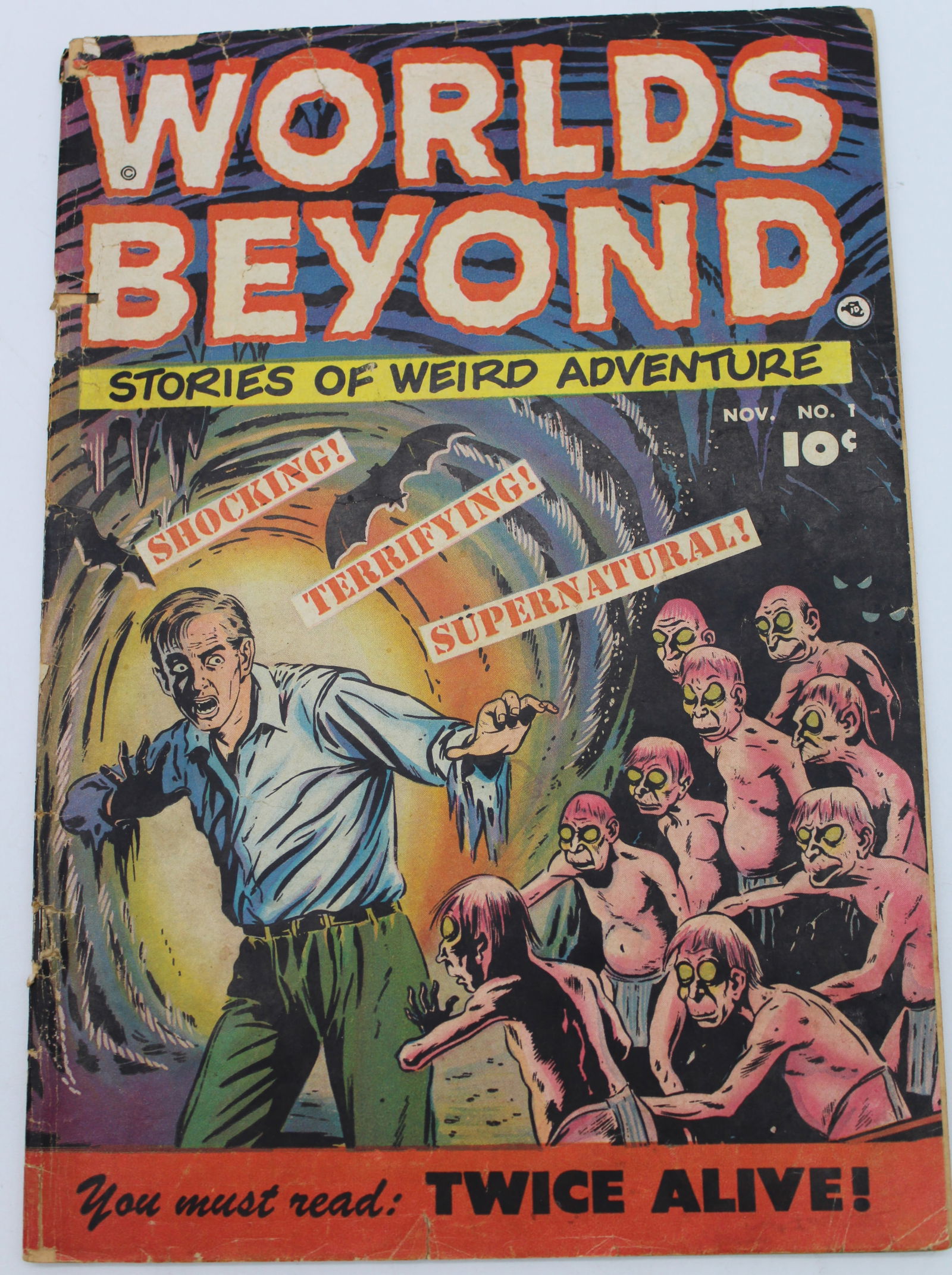 Worlds Beyond #1 (1951) Stories of Weird Adventure (1 of 5)
