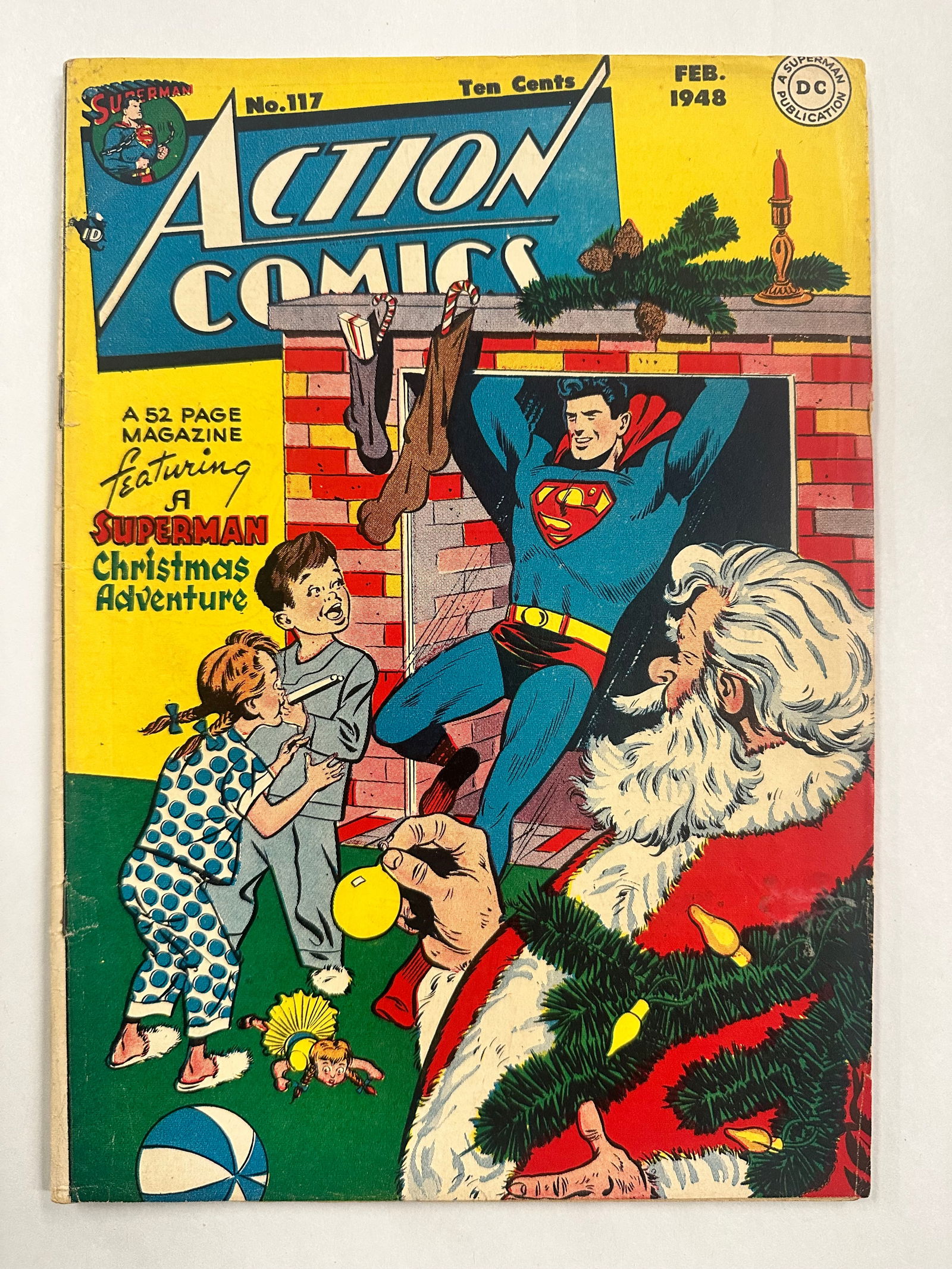 Action Comics #117 ( 1947)  Superman Christmas Adventure w/ Santa Claus Cover (1 of 4)