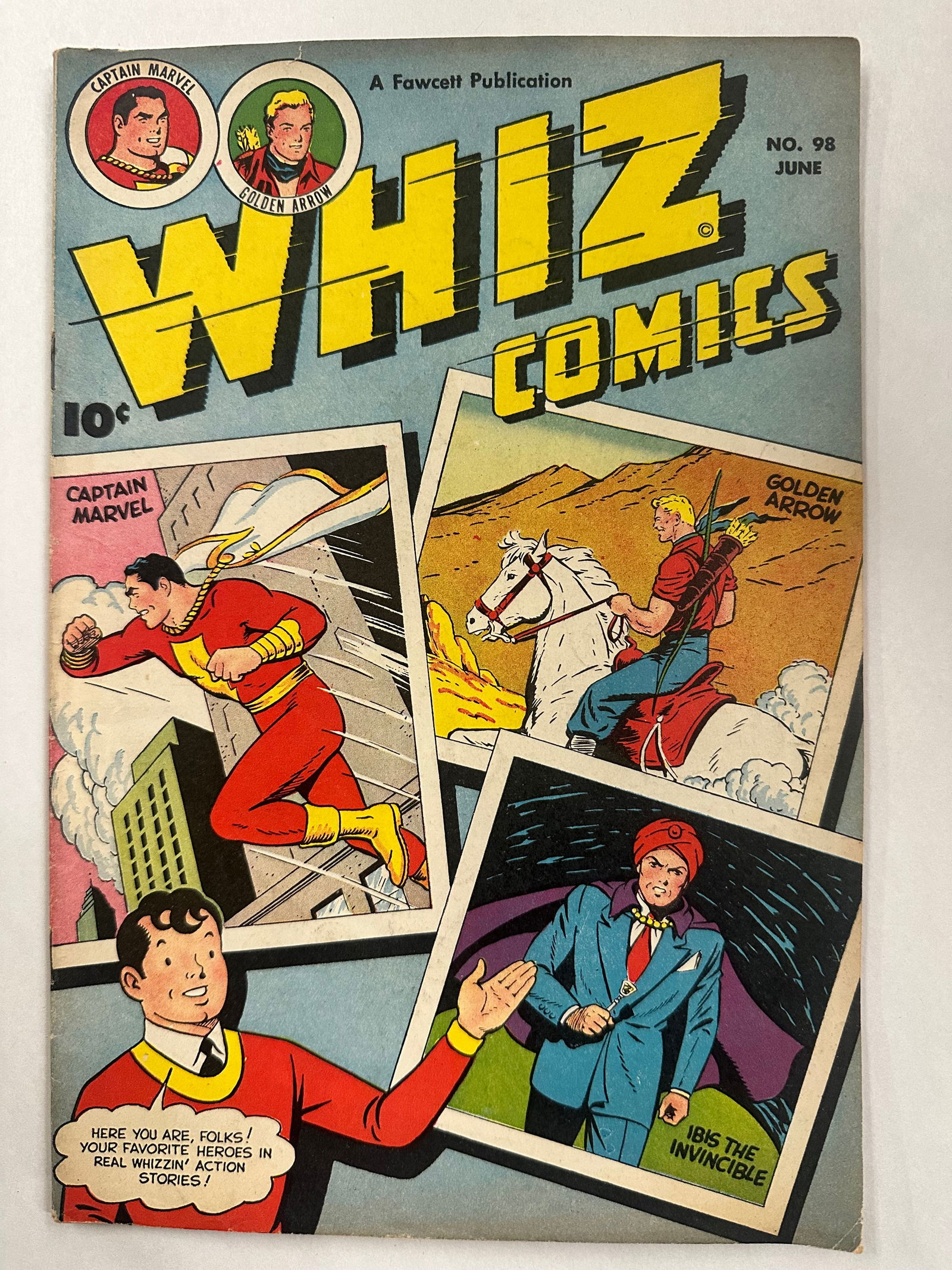 Whiz Comics #98 (1948) Captain Marvel - Shazam (1 of 9)