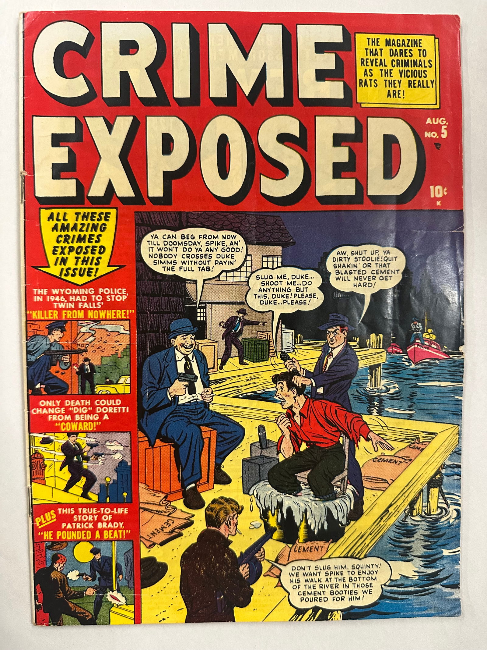 Crime Exposed #5 (1951) Atlas Comics (Marvel) Golden Age True Crime (1 of 4)