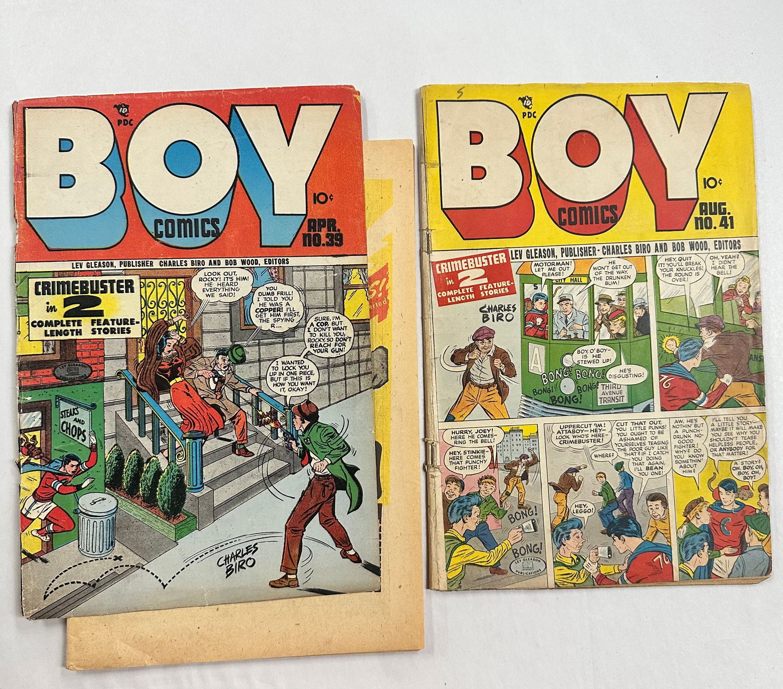 Boy Comics #39 & #41 Lev Gleason (1948) (1 of 6)