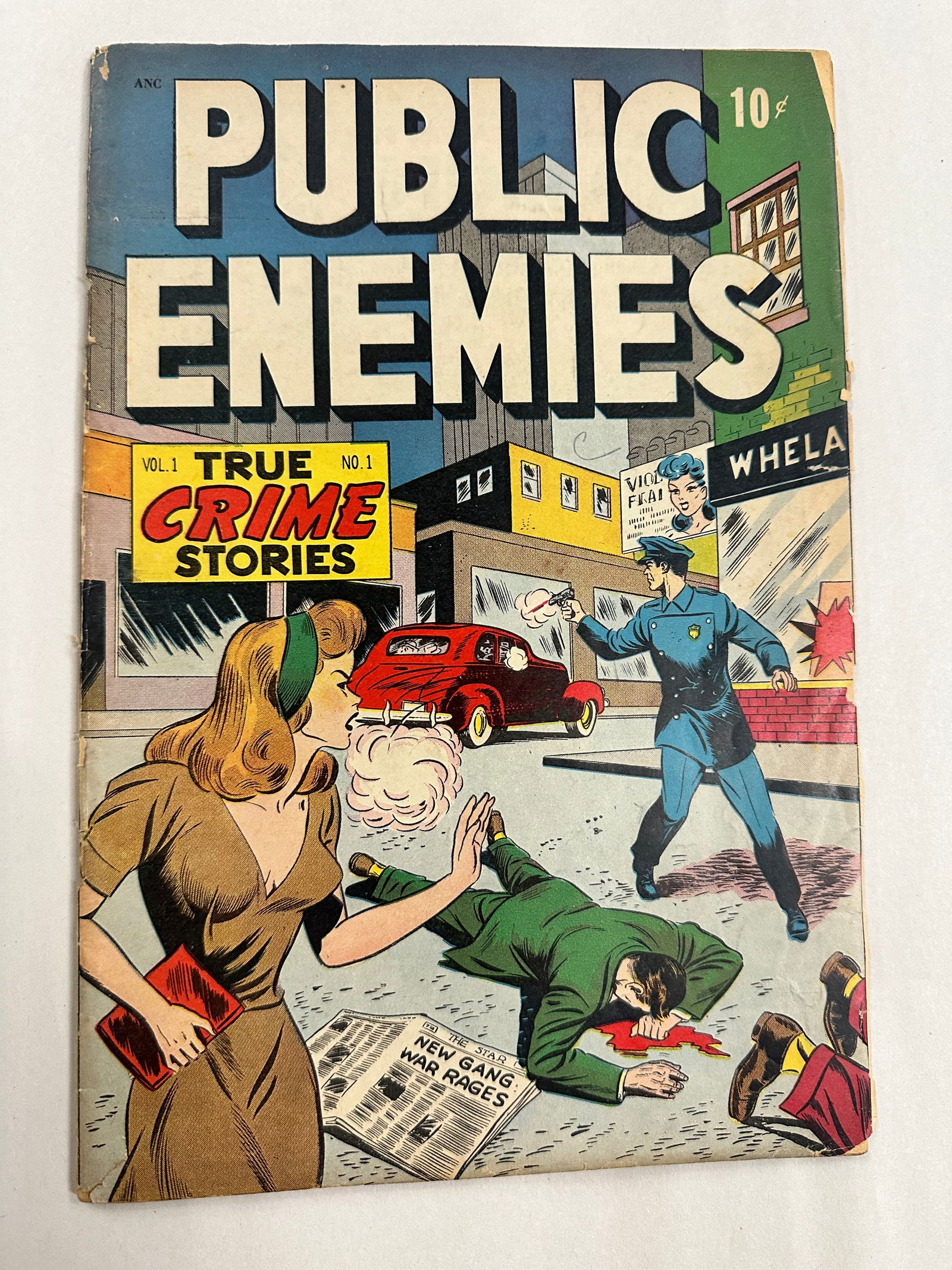 Public Enemies #1 (1948) Nice True Crime Comic 1st Issue!! (1 of 6)