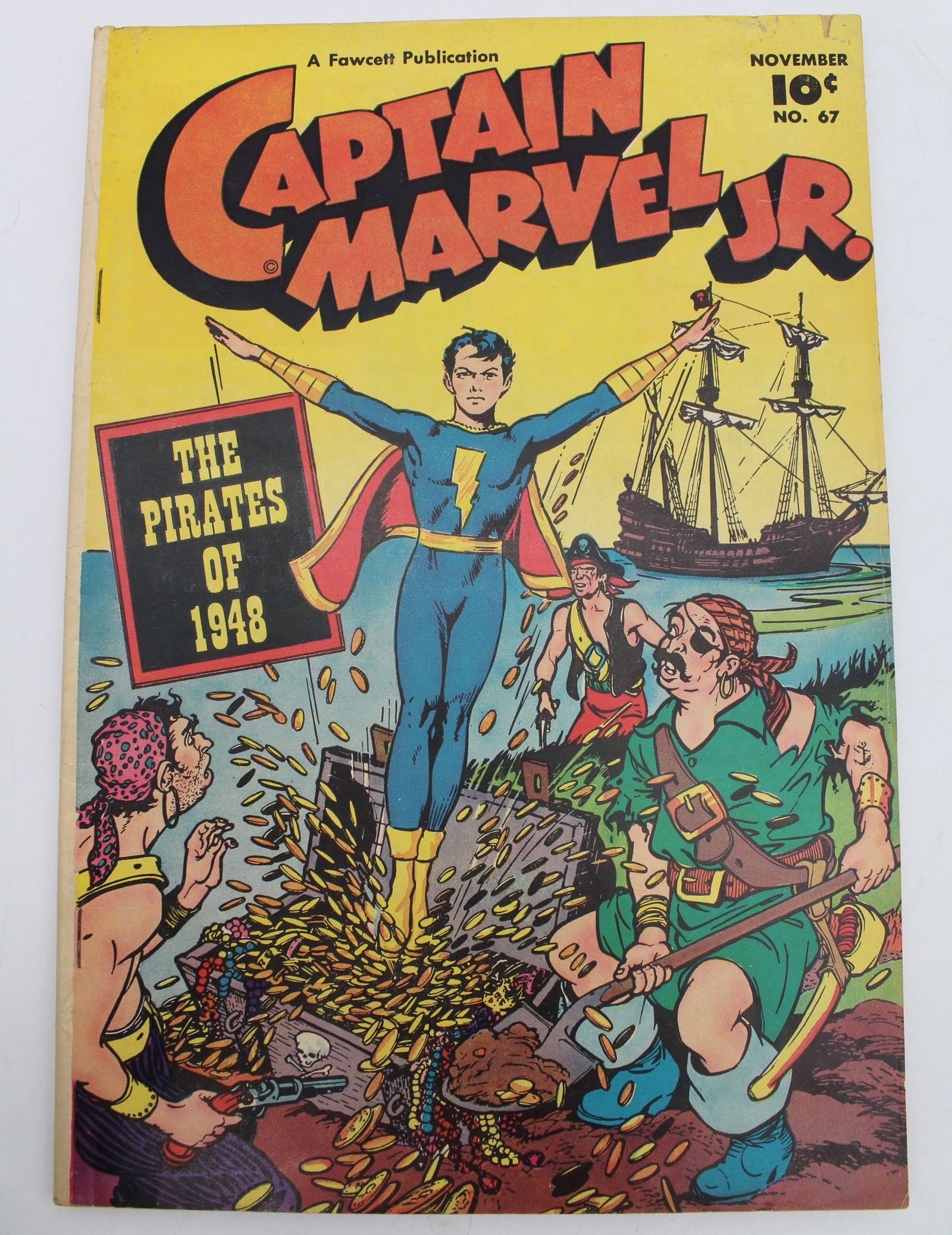 Captain Marvel Jr. #67 (1948) Shazam Pirates of 1948 Fawcett (1 of 2)
