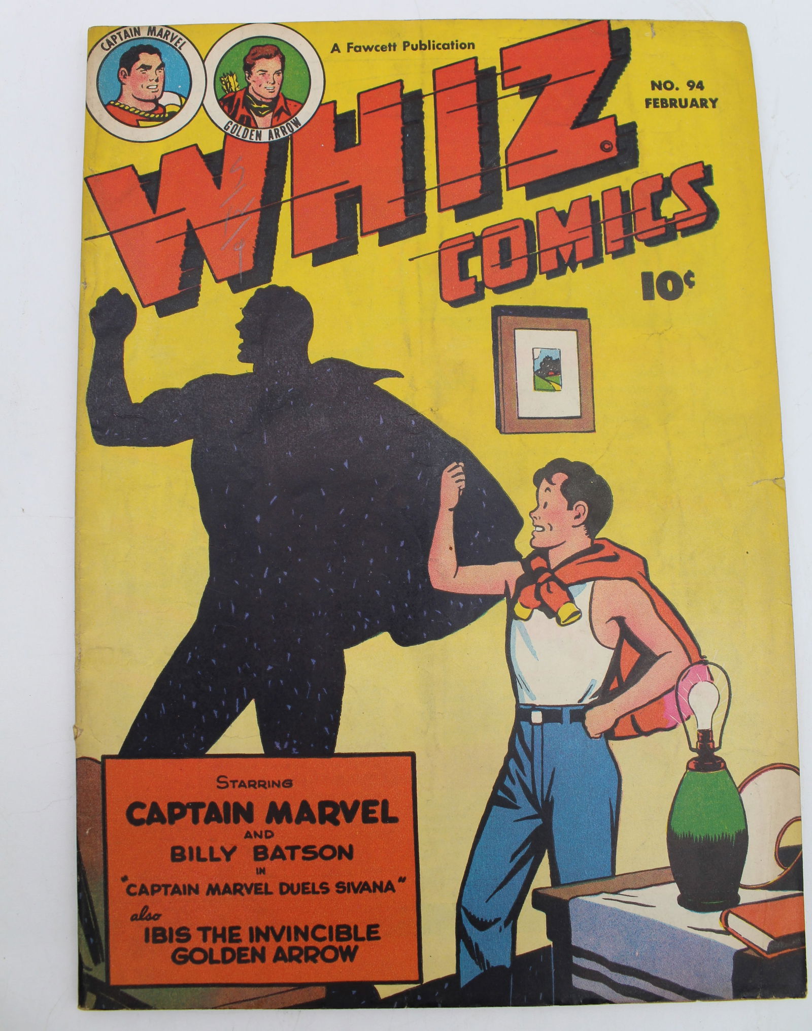Whiz Comics #94 (1948) Shazam Fawcett Captain Marvel Billy Batson (1 of 2)
