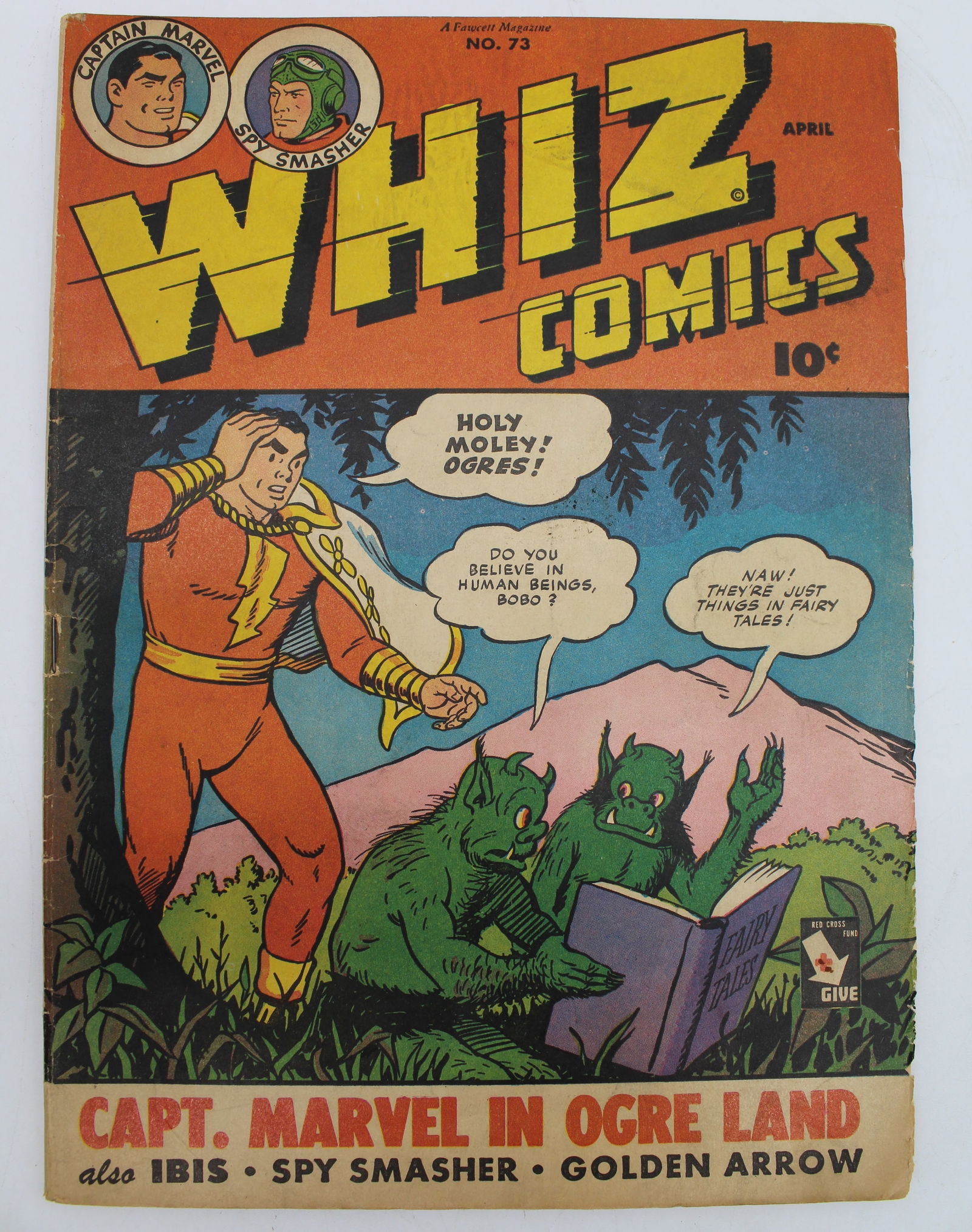 Whiz Comics #73 (1946) Shazam Fawcett Captain Marvel in Ogre Land Billy Batson (1 of 2)