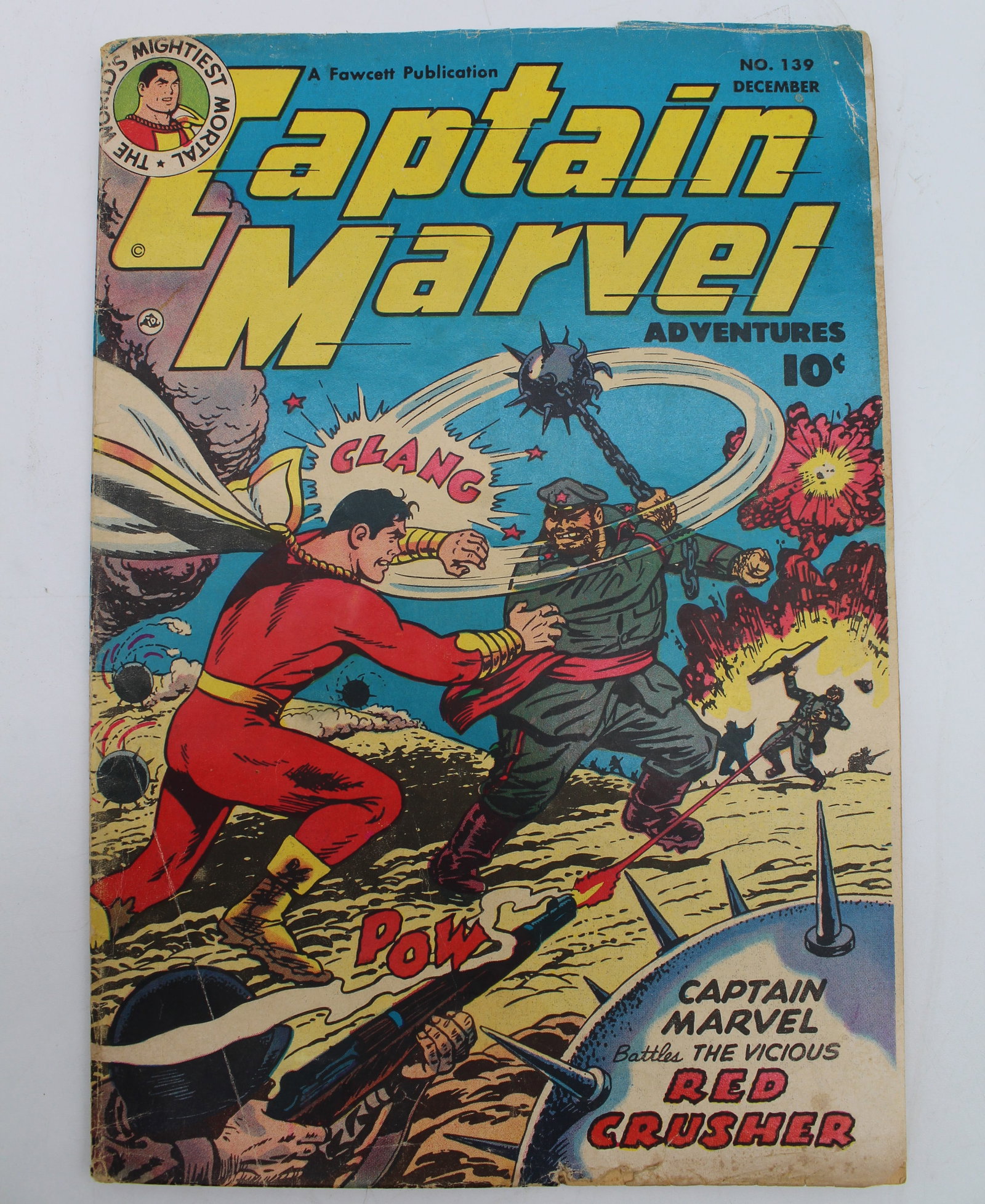 Captain Marvel Adventures #139 (1952) Fawcett Shazam: Captain Marvel Adventures #139 (1952) Fawcett Shazam - book may have Bends, tears, wear etc. - see Photos for condition.